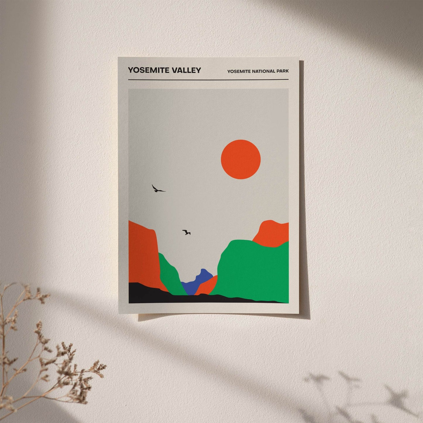 Yosemite Valley - National Park Poster - HypeSheriff