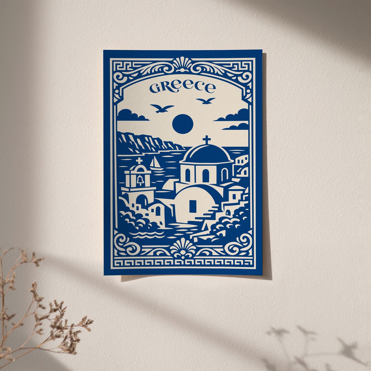 Greece Travel Poster 2026