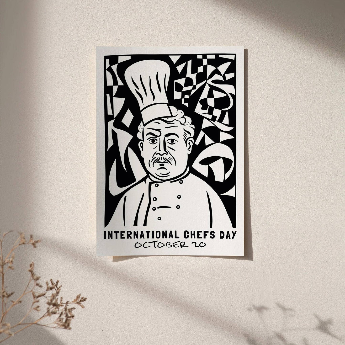 Celebrating International Chefs Day Art Print - HypeSheriff