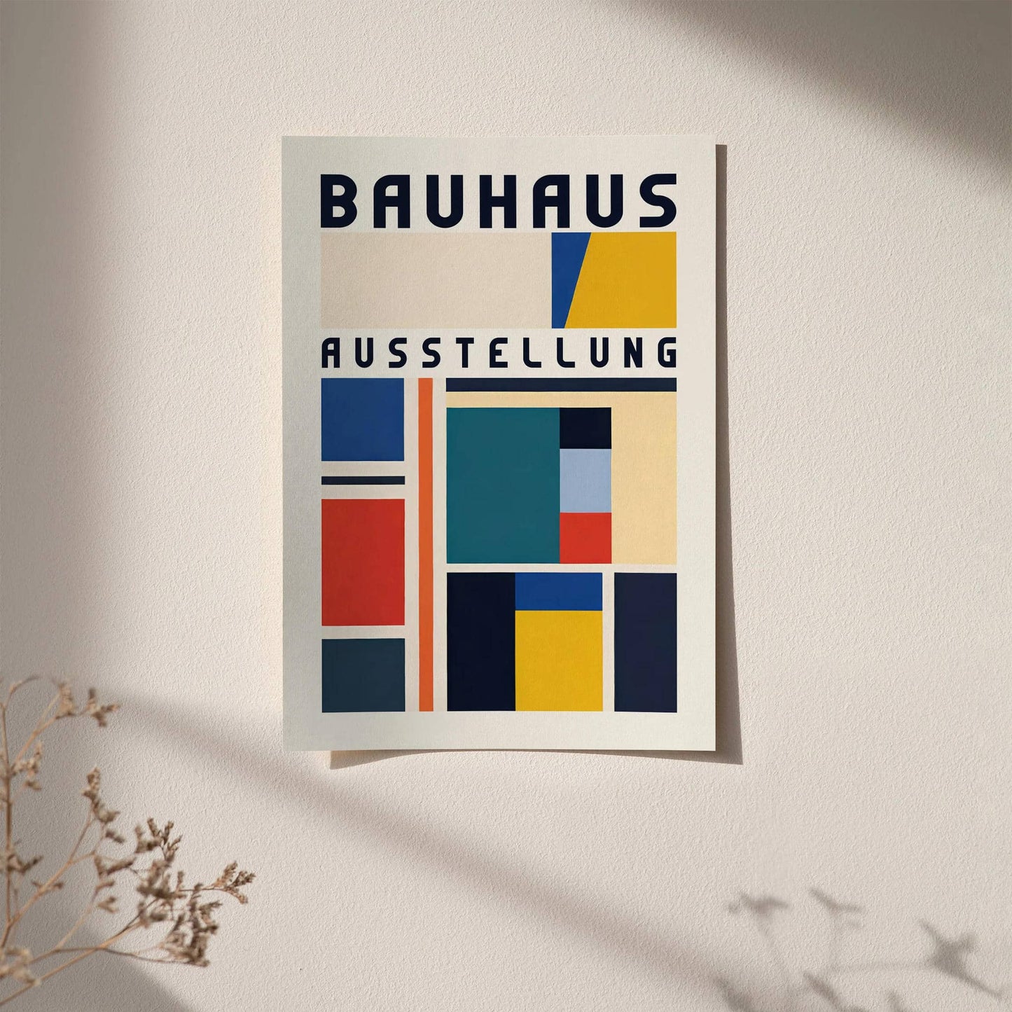 Bauhaus Ausstellung Poster - HypeSheriff