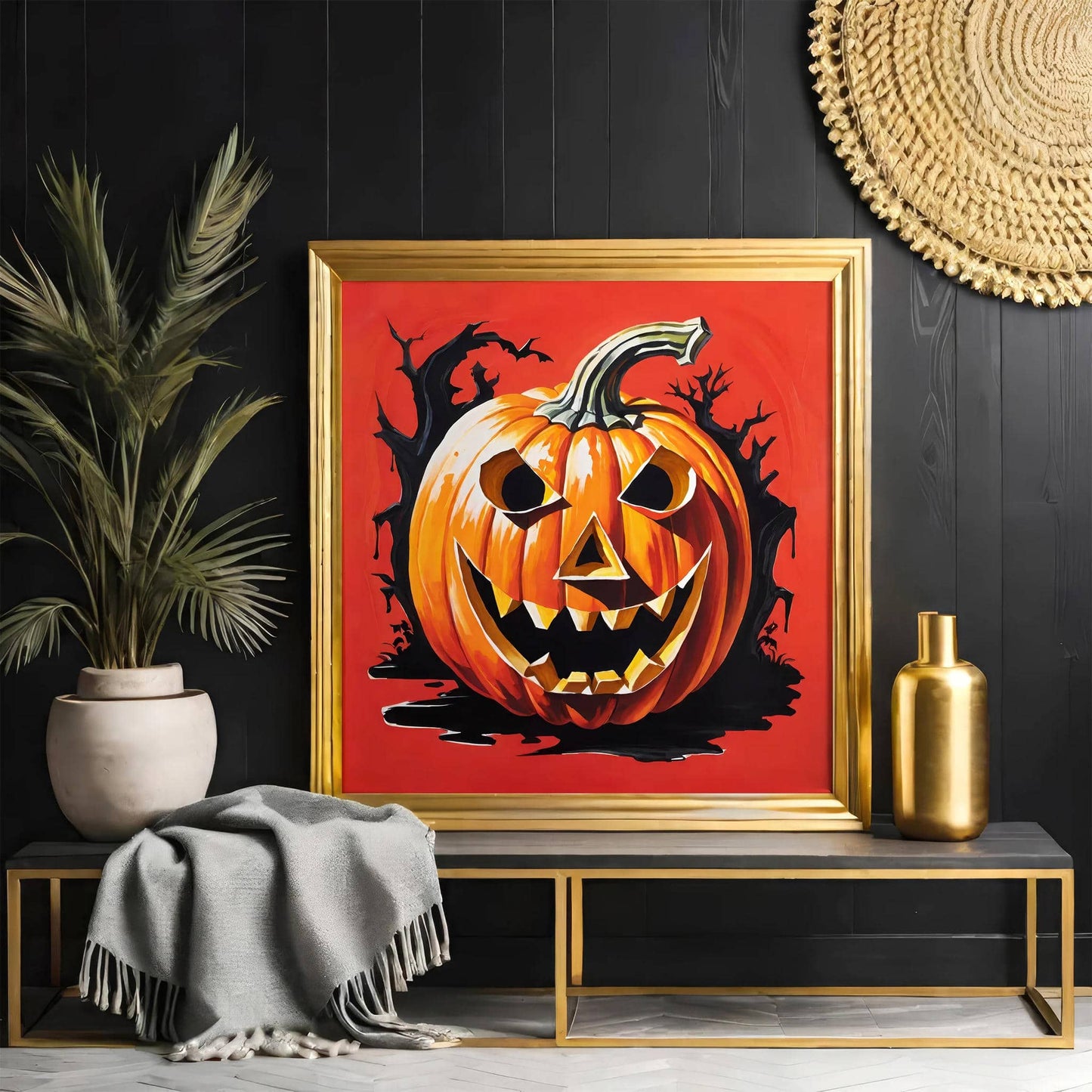 Spooky Halloween Home Decor Art Print - HypeSheriff