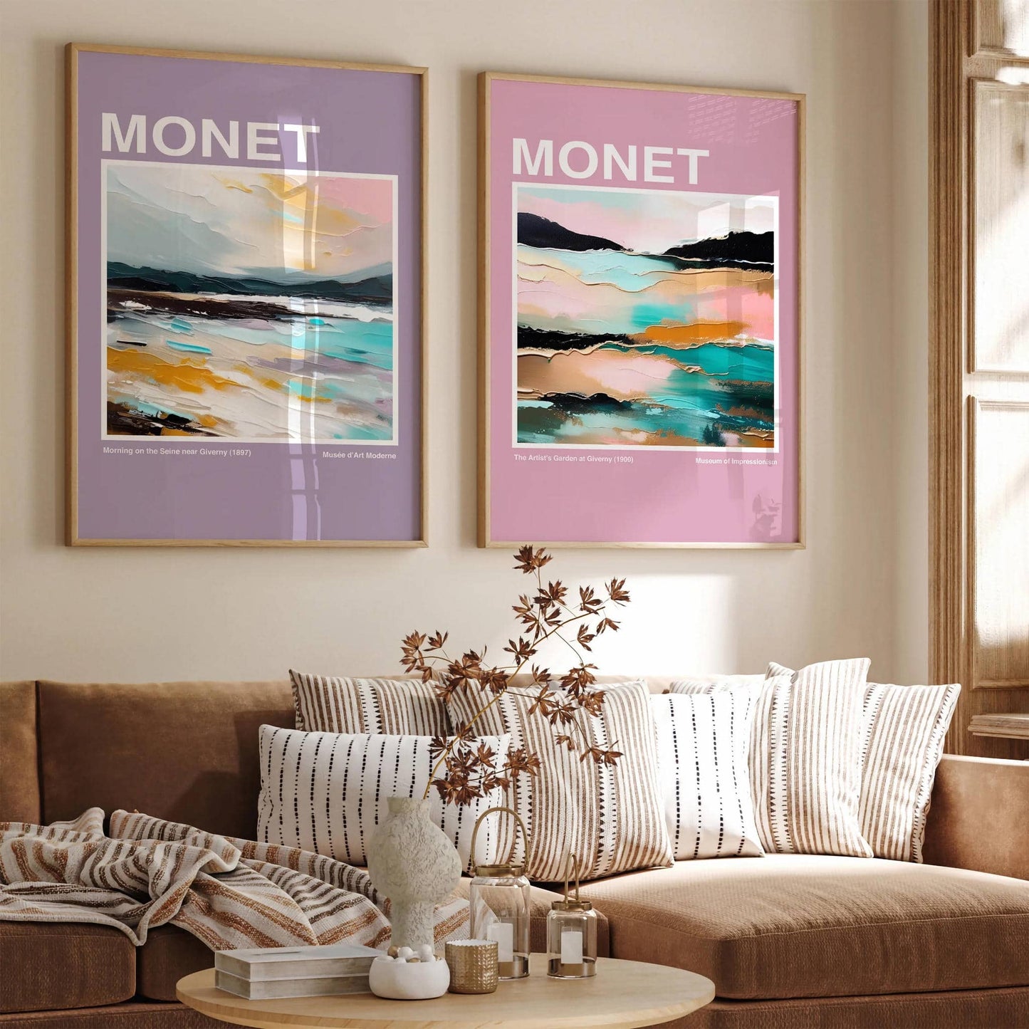 Monet Morning on the Seine Poster - HypeSheriff