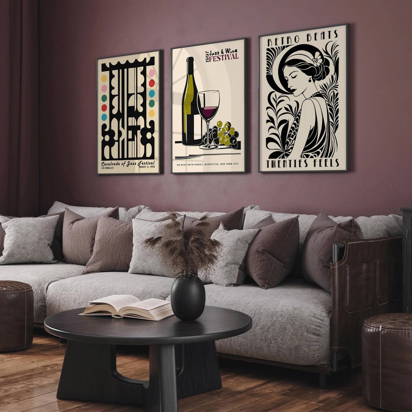 Retro Beats Twenties Feels Poster