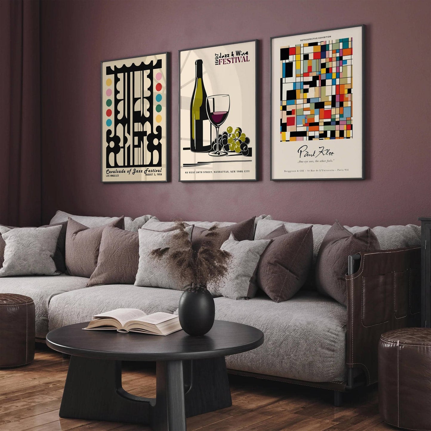 Paul Klee Colorful Retro Wall Art - HypeSheriff