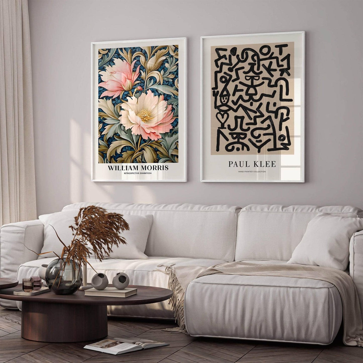 Paul Klee Comedians Painted Poster - HypeSheriff