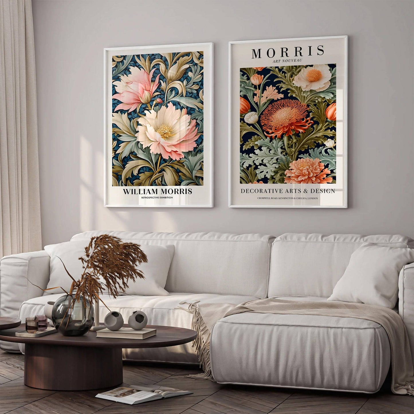 Botanical Art Nouveau Art Print - HypeSheriff