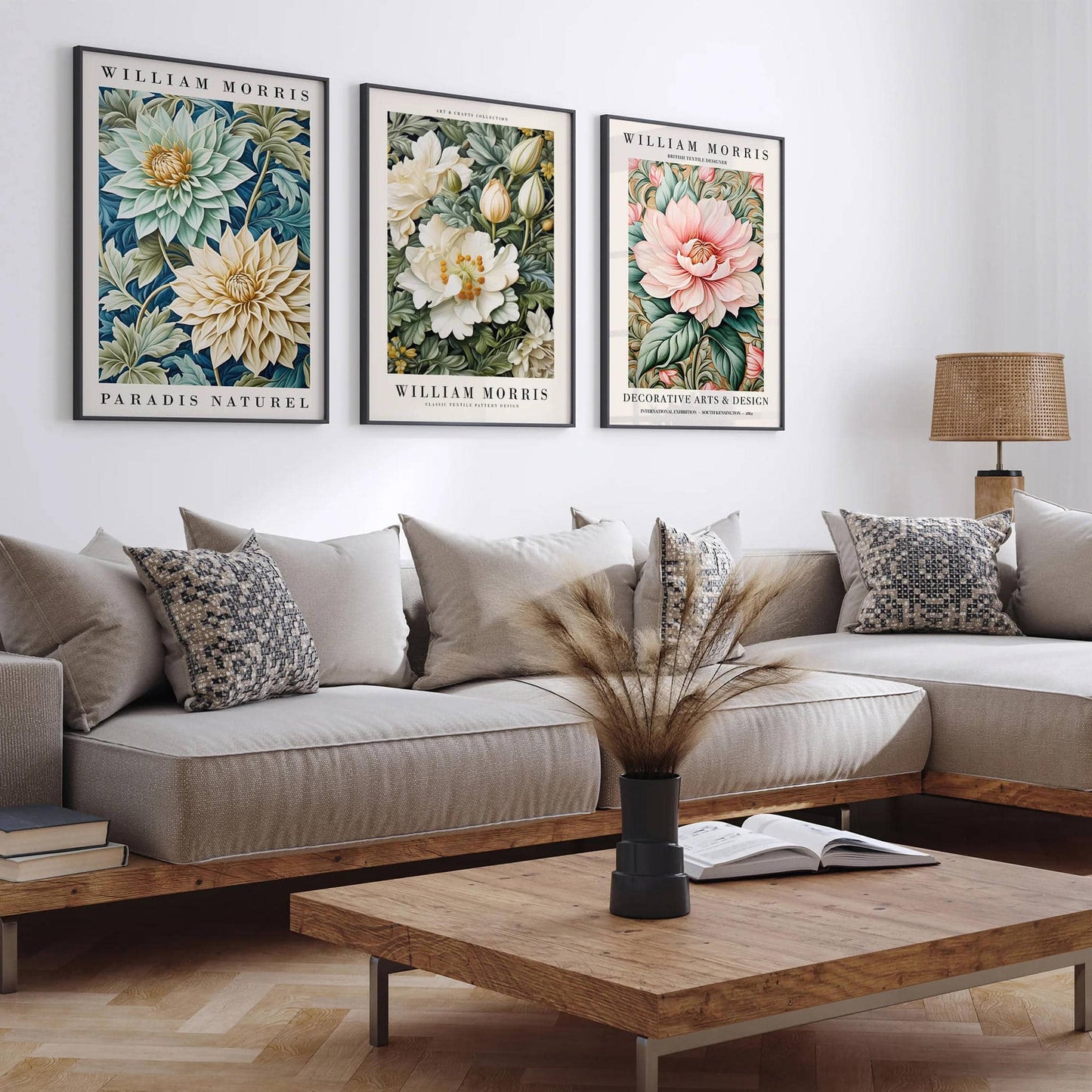 William Morris Floral Giclee Print - HypeSheriff