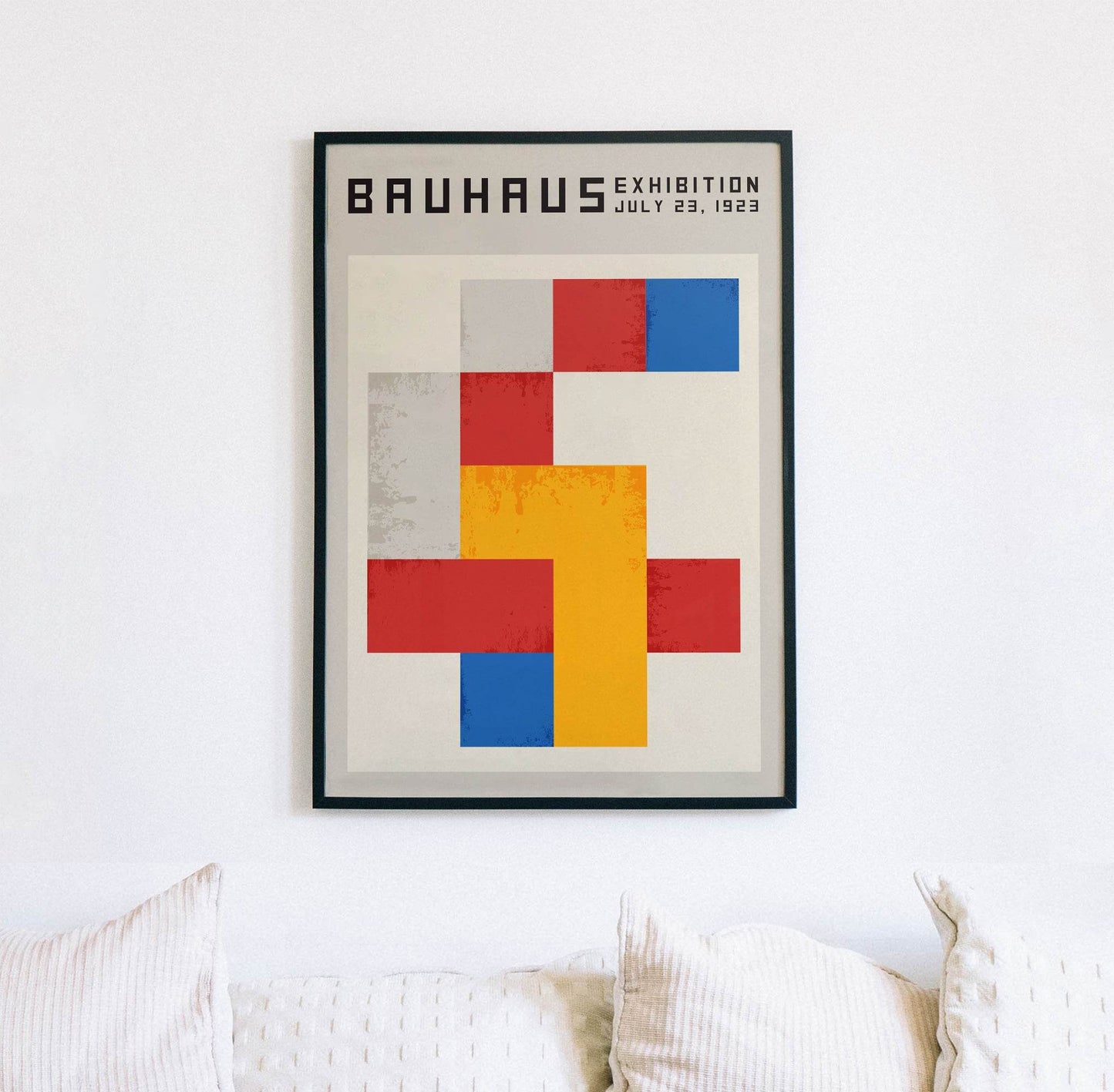 Retro Bauhaus Poster - HypeSheriff