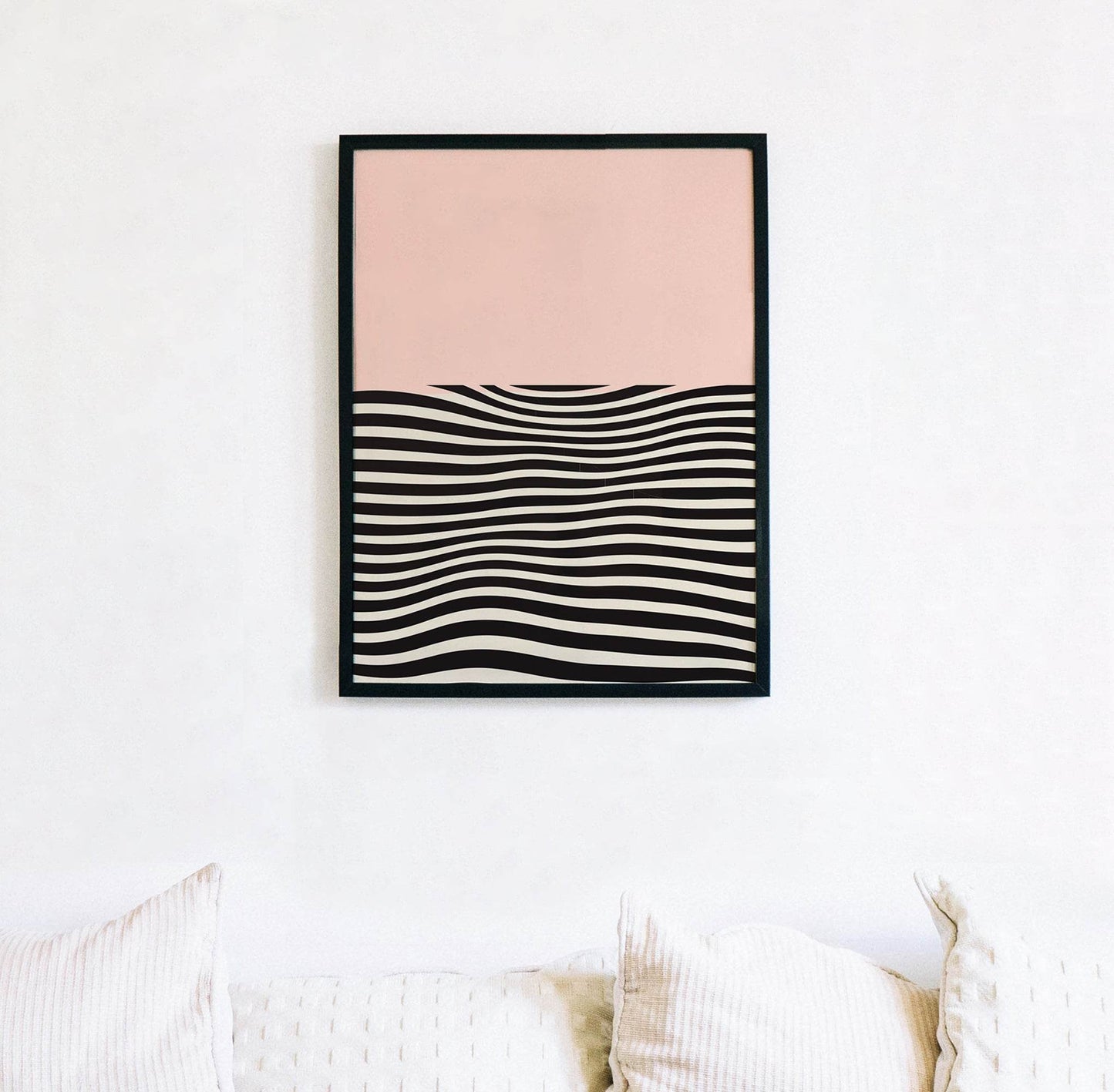 Mid Century Pink Print - HypeSheriff