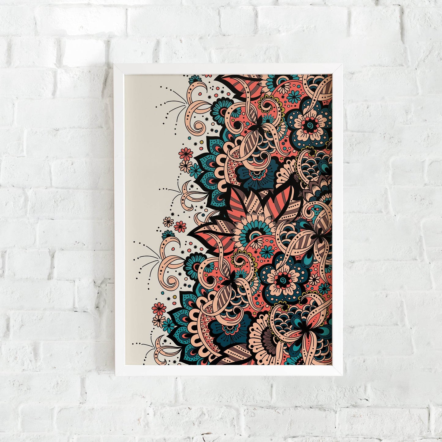 Moroccan Floral Print - HypeSheriff