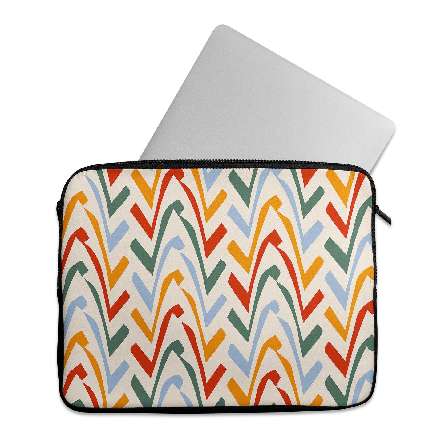 Abstract Folk Laptop Case - HypeSheriff