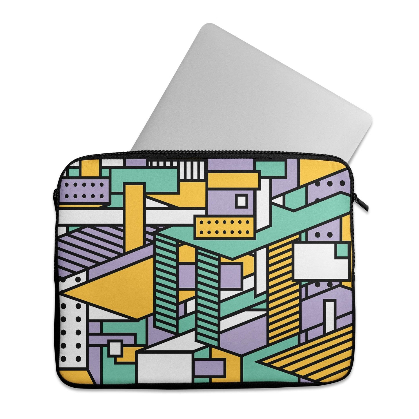 GEOMETRIC ART LAPTOP SLEEVE - HypeSheriff