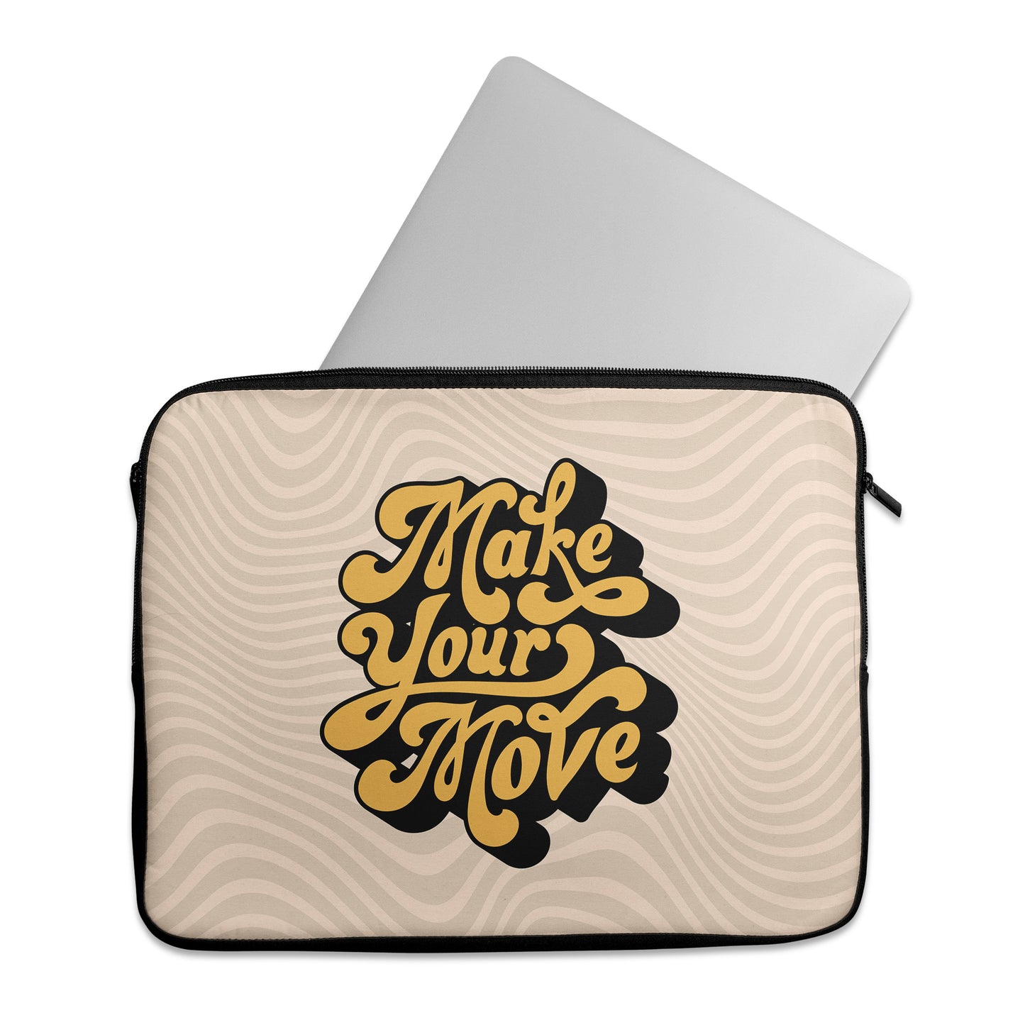 Make Your Move - Groovy MacBook Sleeve - HypeSheriff