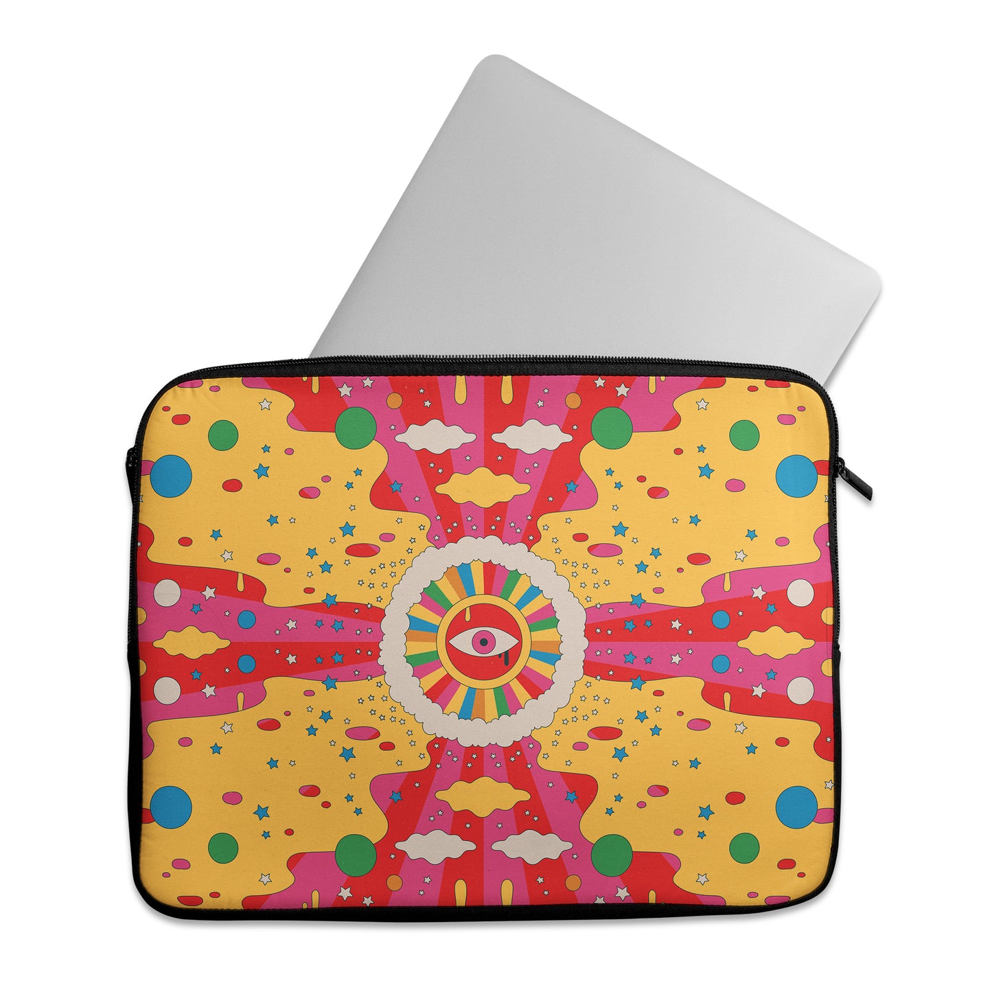 Psychedelic Grooby Laptop Sleeve - HypeSheriff