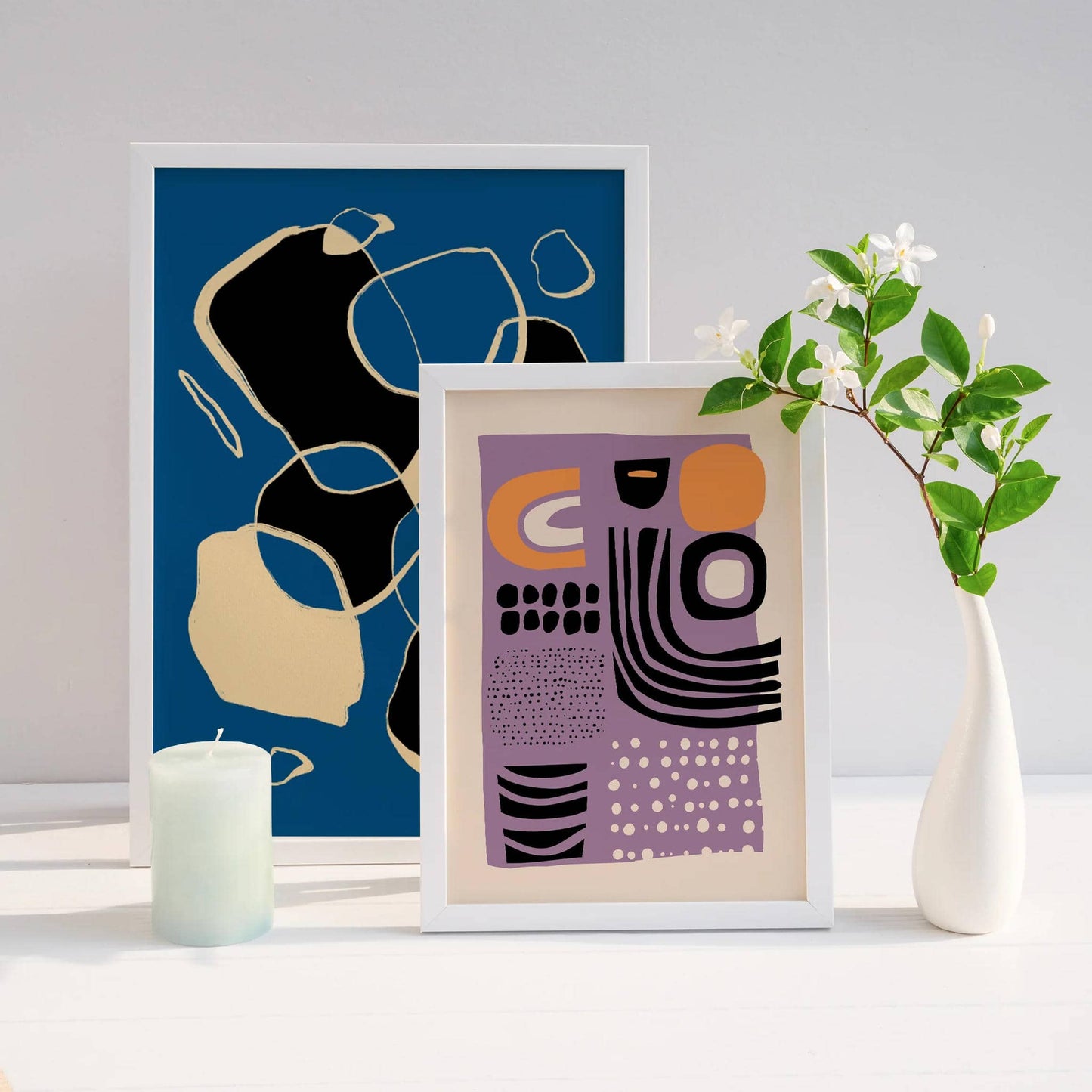 Modern No1. - Abstract Poster - HypeSheriff