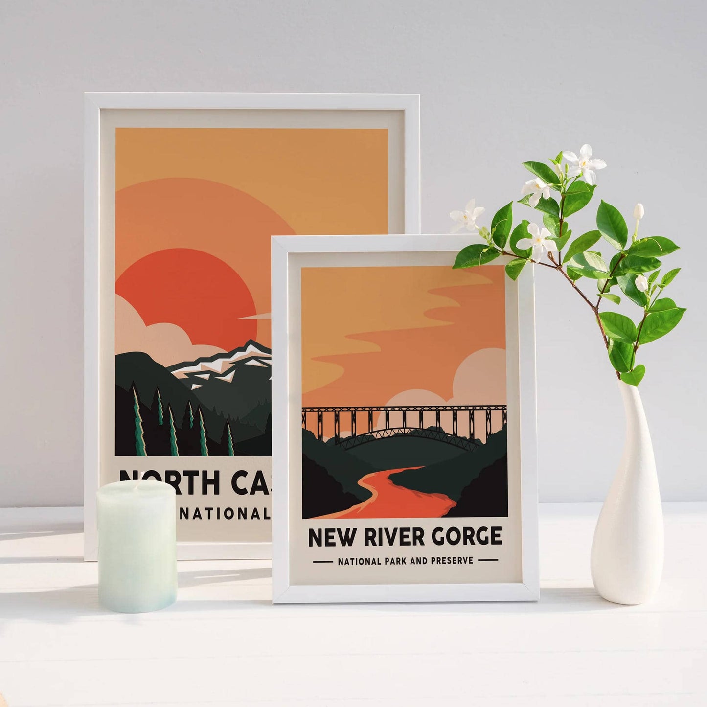 North Cascades National Park Poster - HypeSheriff