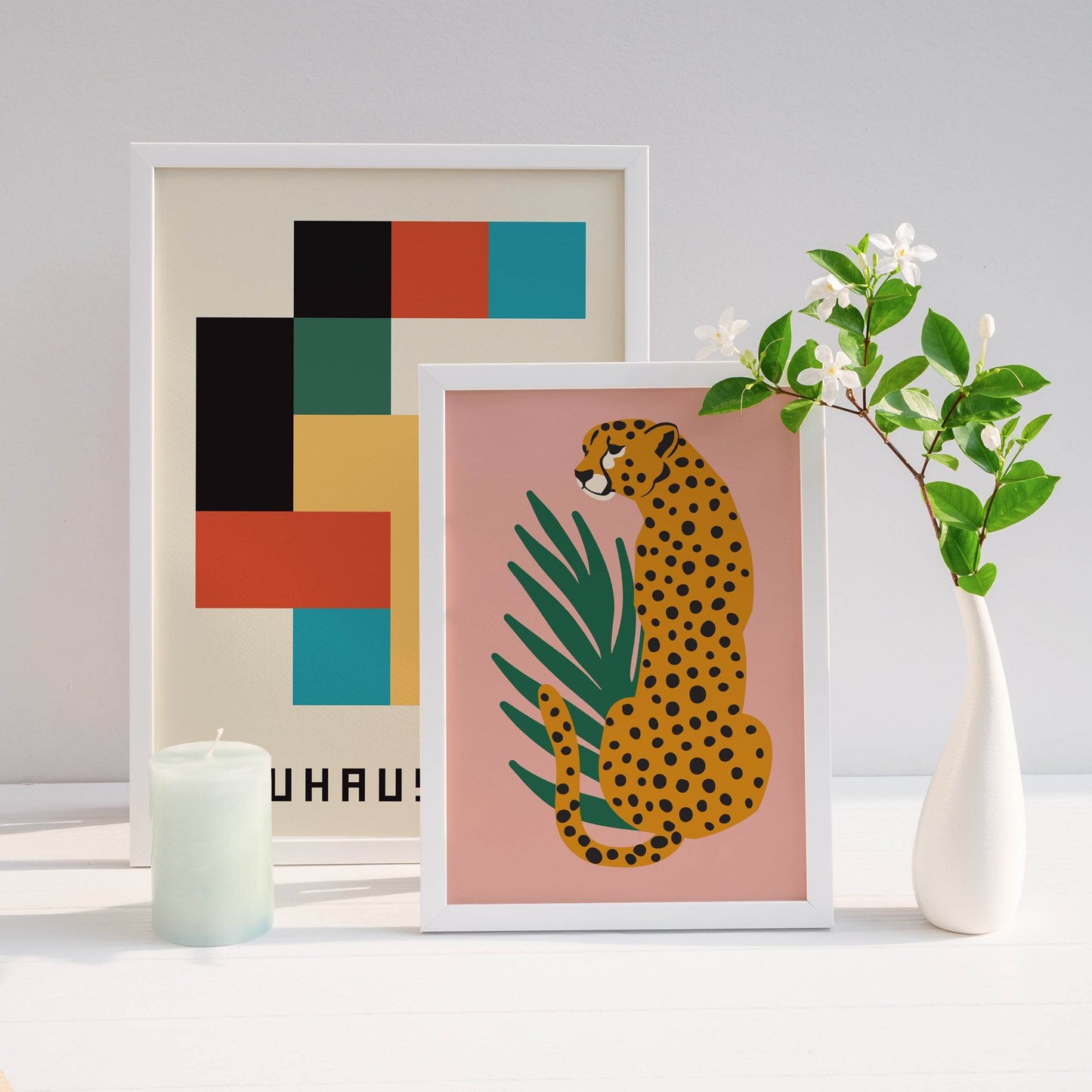 Retro Bauhaus Poster - HypeSheriff