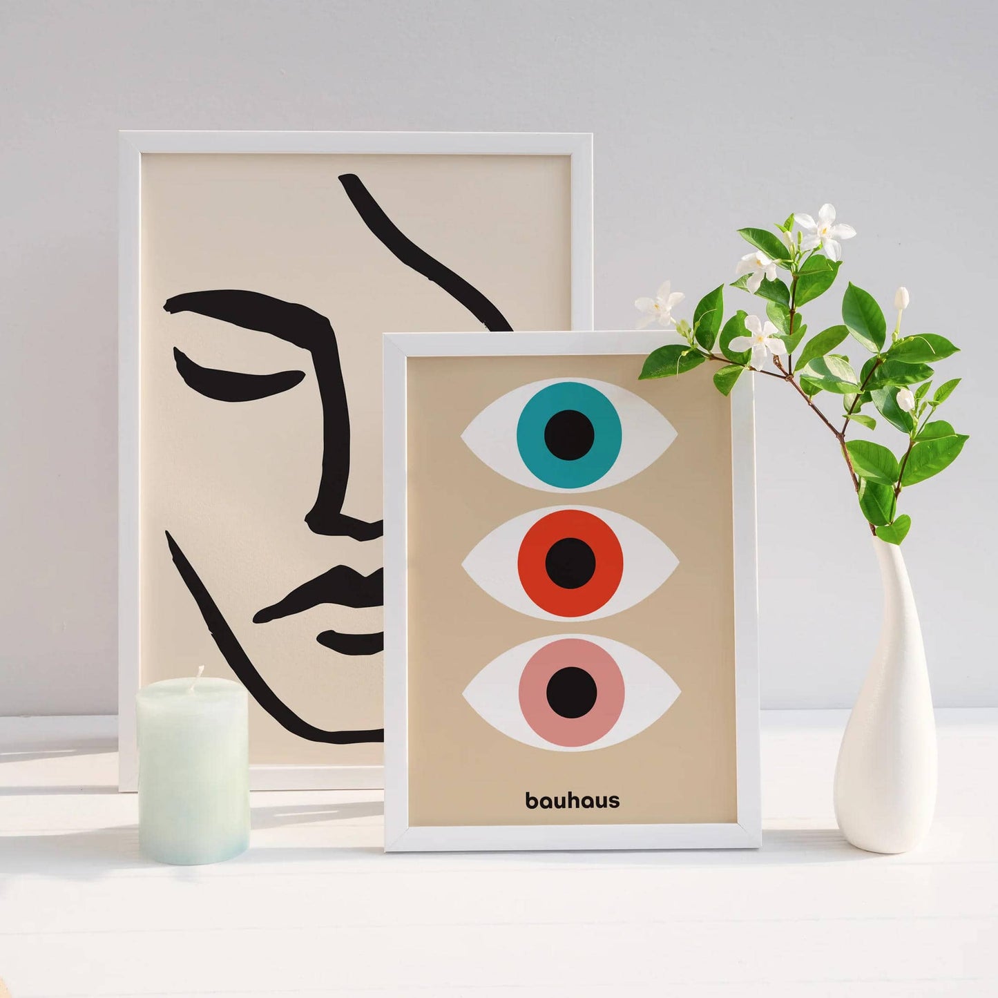 Minimalist Bauhaus Poster - HypeSheriff