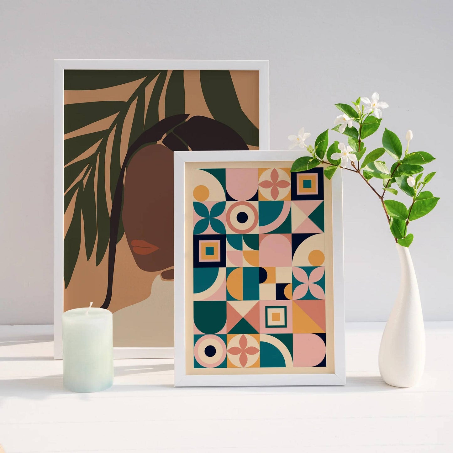 Lithographie Mid-Century Modern Art Print - HypeSheriff