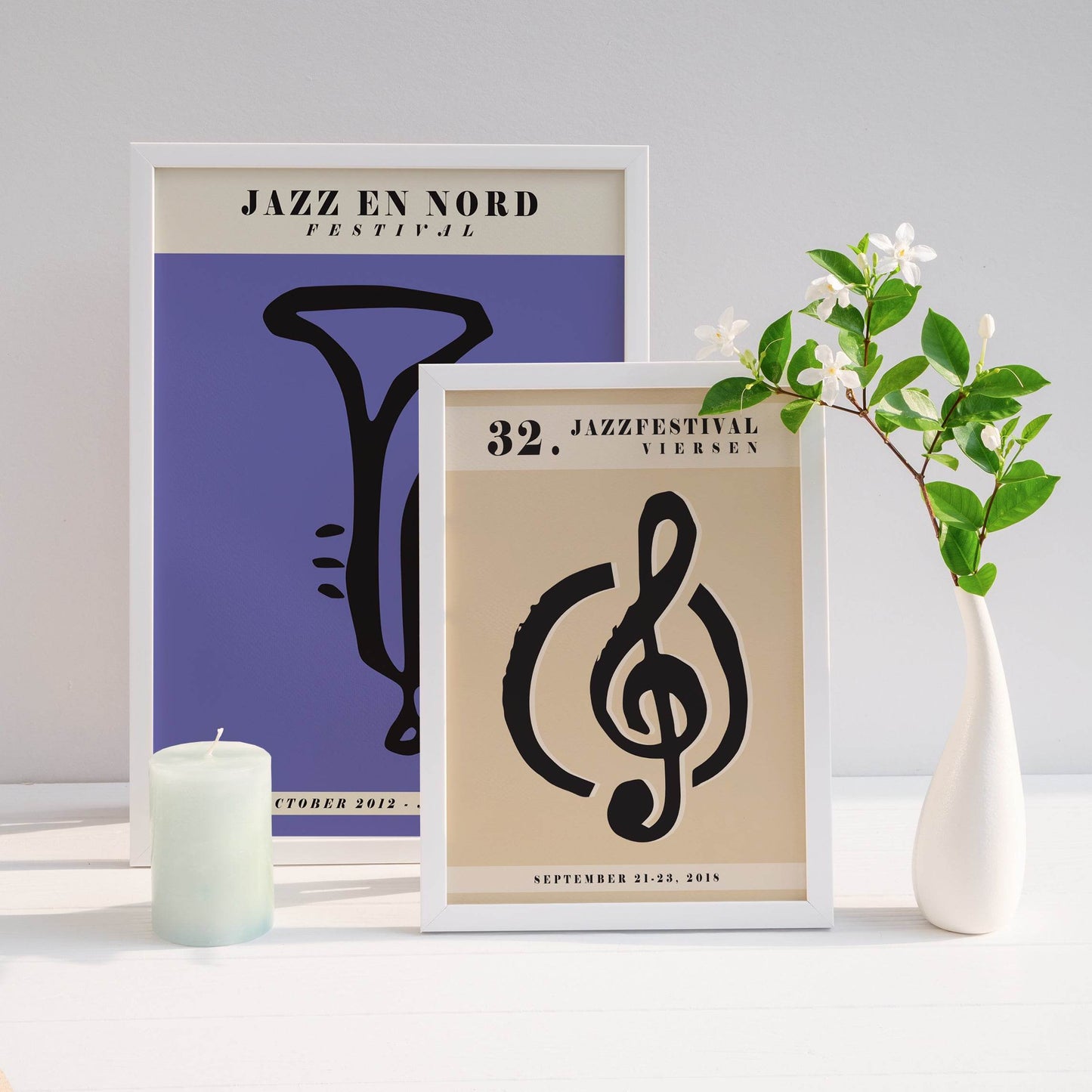 Jazz Festival Poster - HypeSheriff