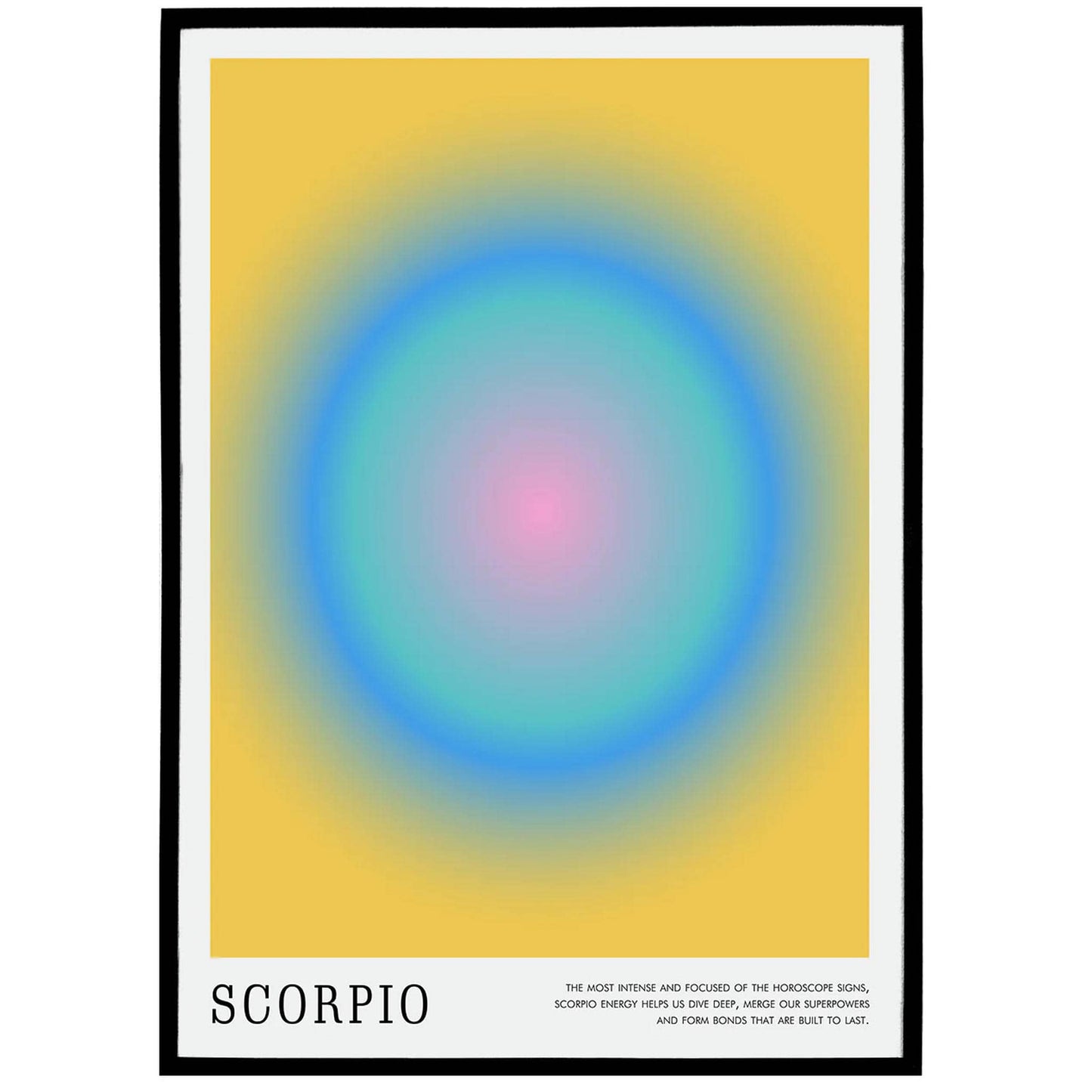 Scorpio Zodiac Sign Poster - HypeSheriff