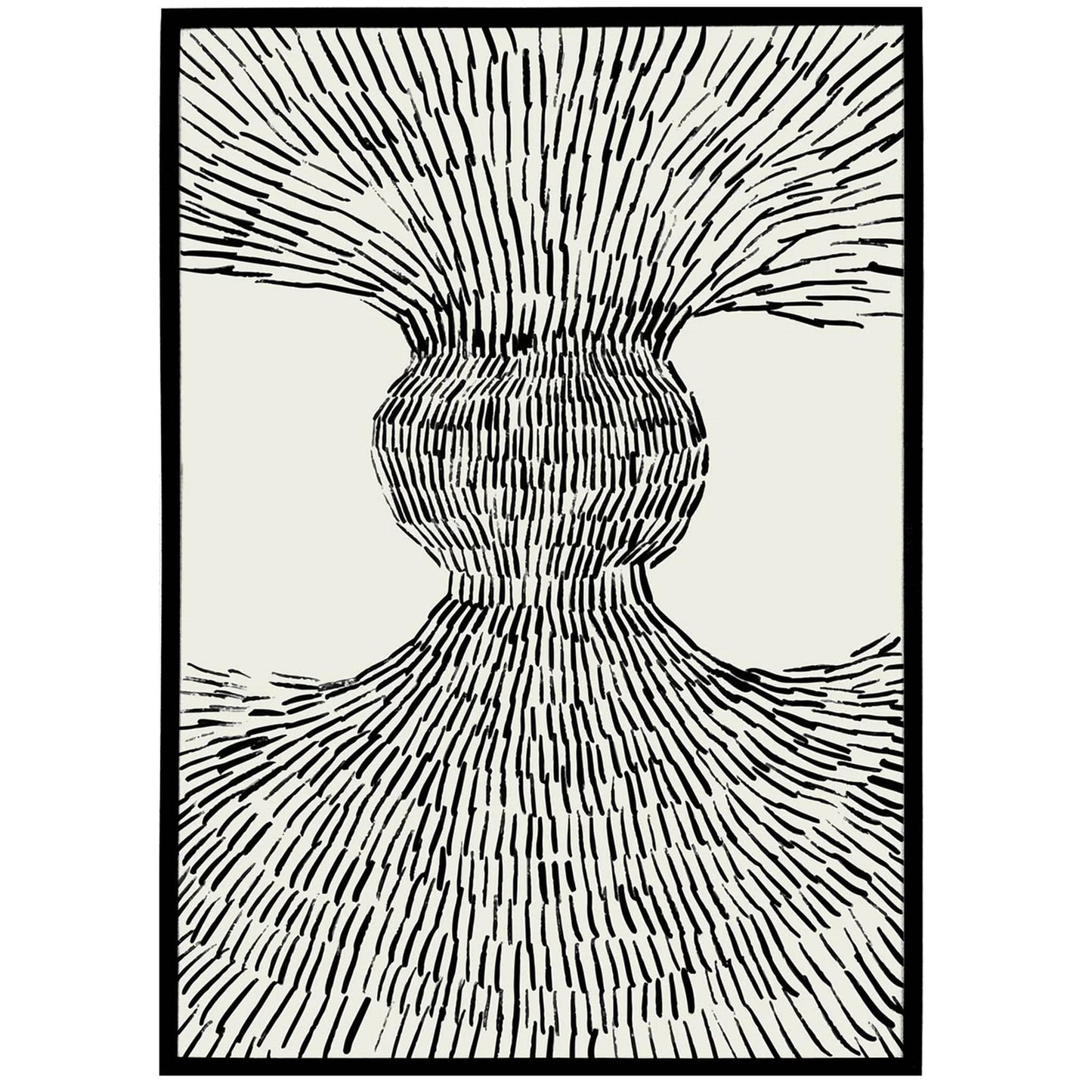 Abstract Volcano Danish Poster - HypeSheriff