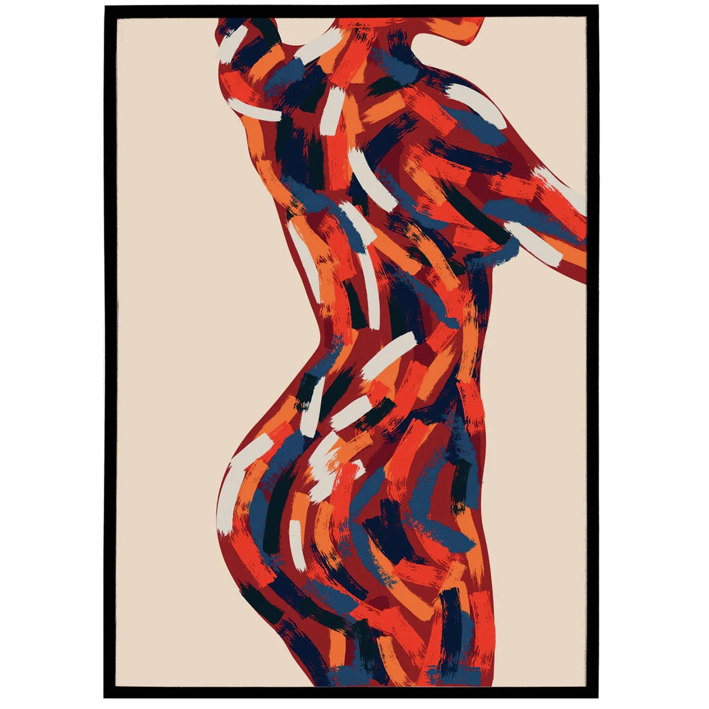 Painting of a girl - Giclee Art Print - HypeSheriff