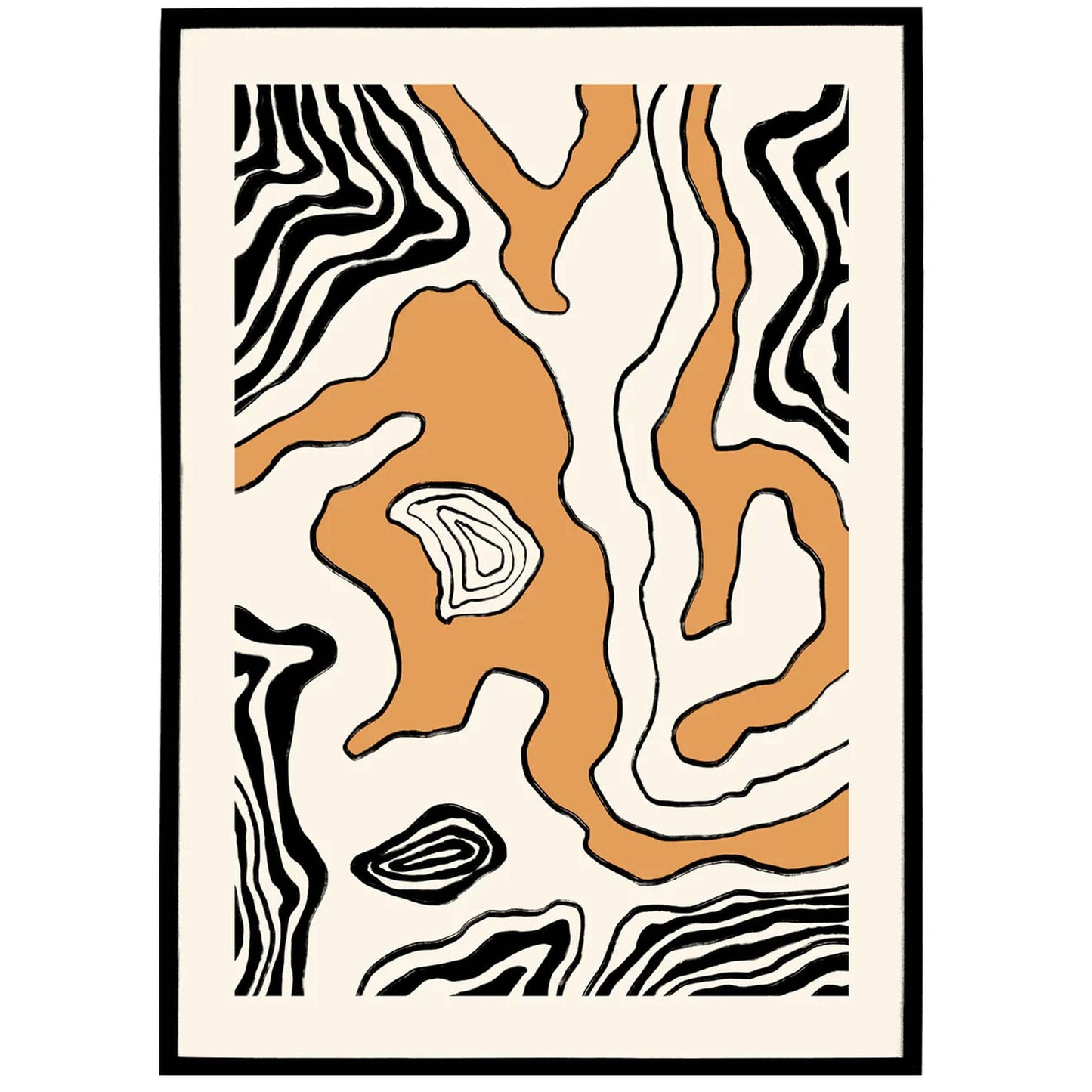 Classic Abstract Art Print - HypeSheriff