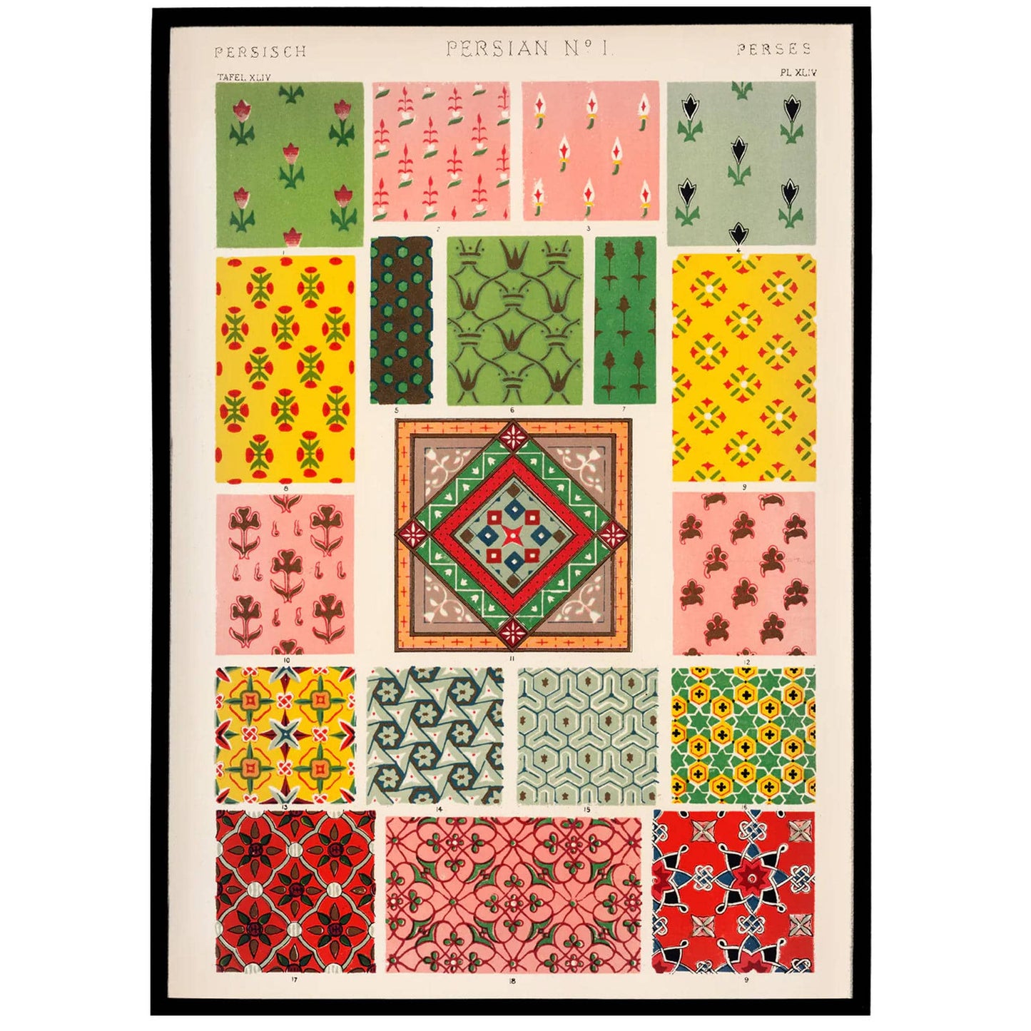 Persian Decor Style Art Print - HypeSheriff