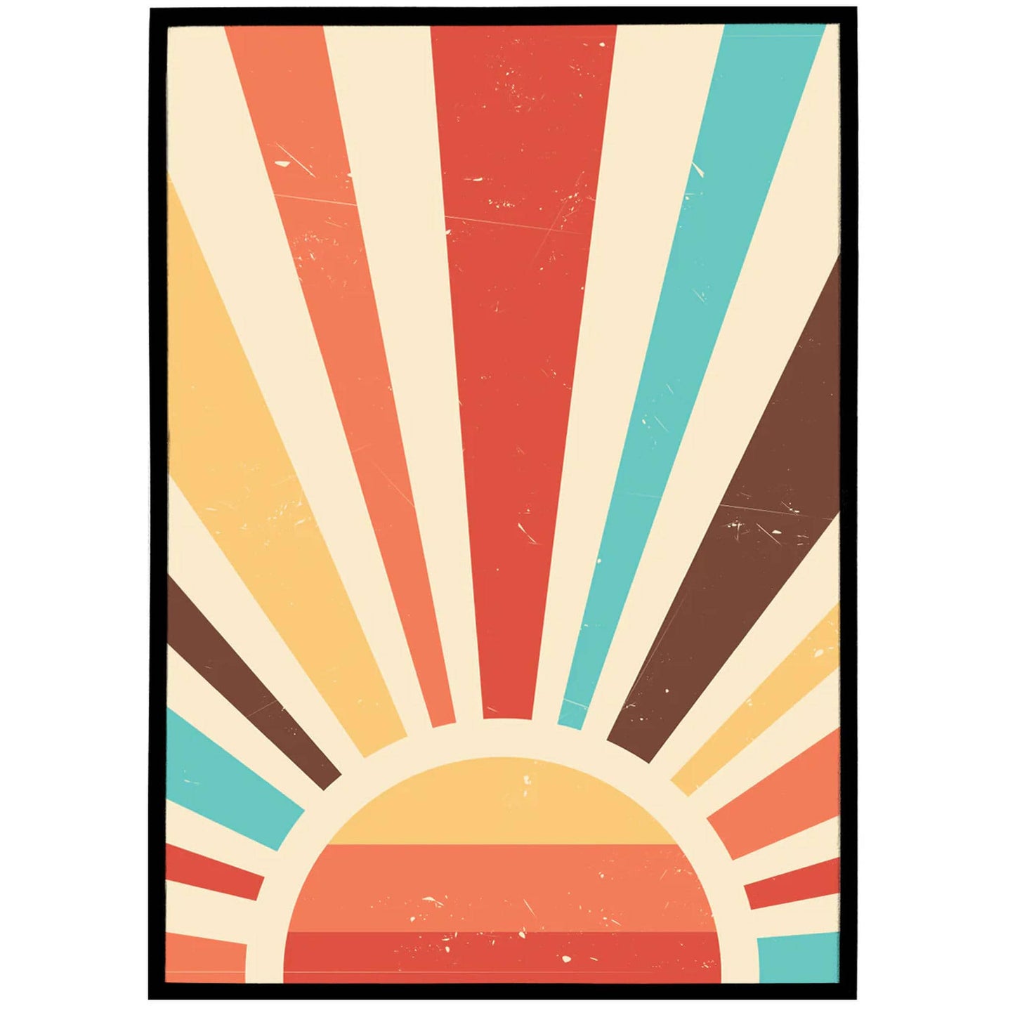 Colorful Sunset Print - HypeSheriff