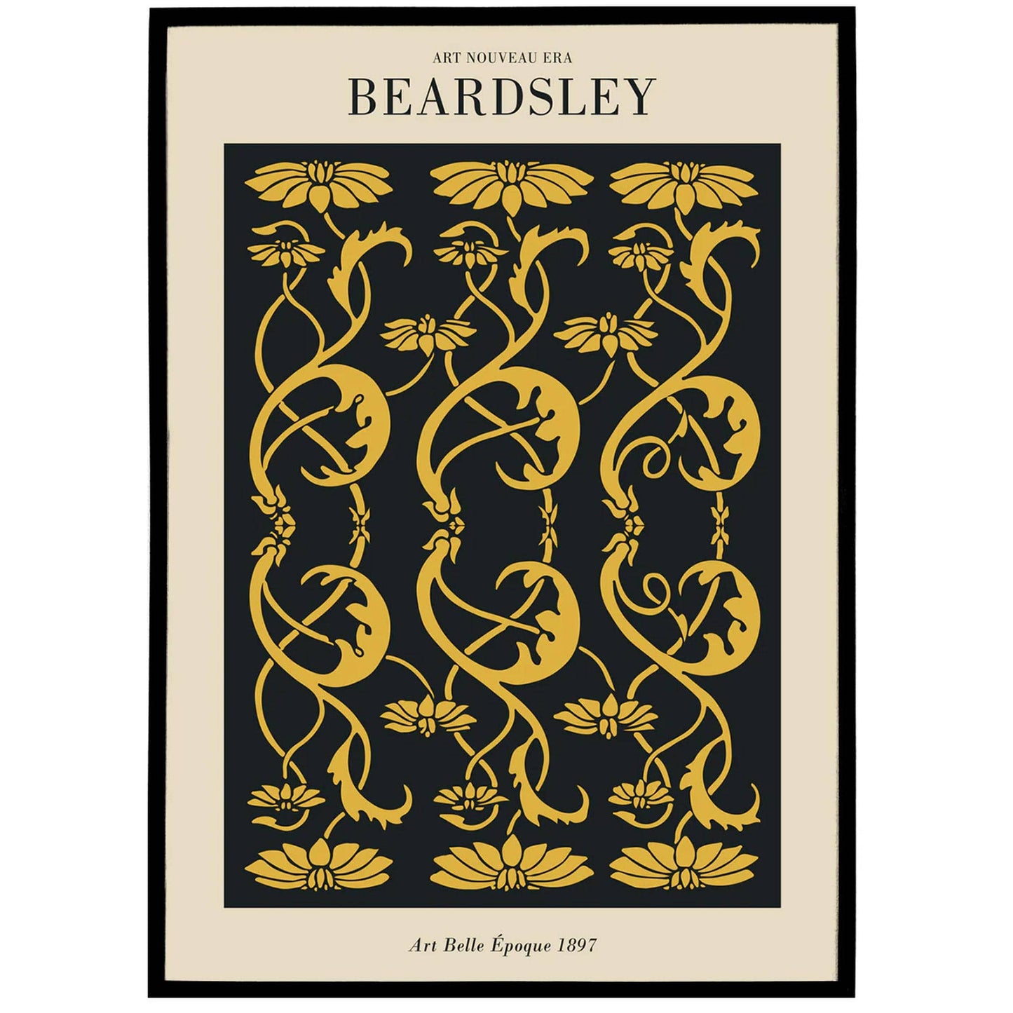Aubrey Beardsley - Art Nouveau Poster - HypeSheriff