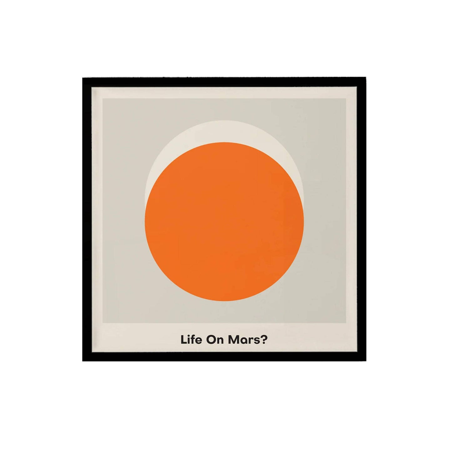 Life on Mars? Minimalist Poster - HypeSheriff