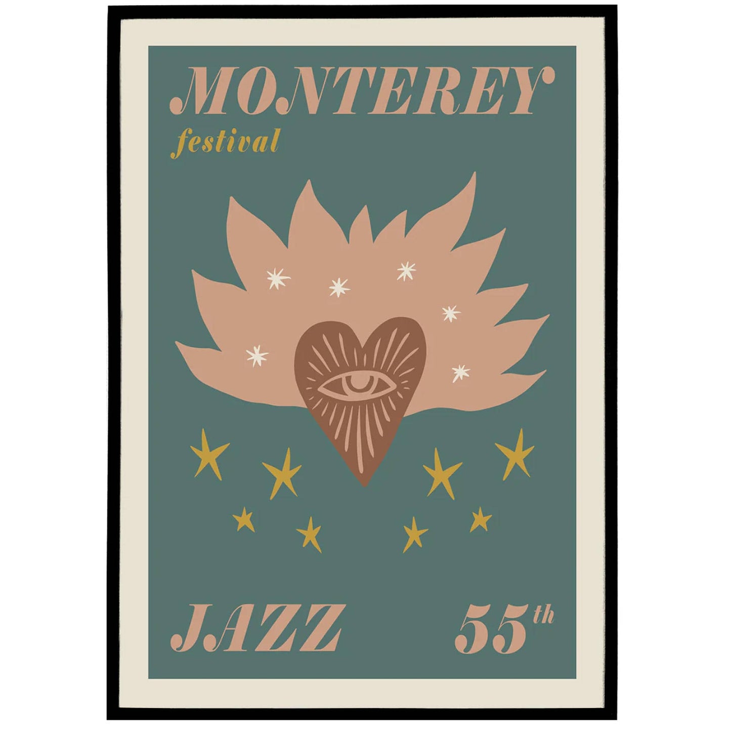 Monterey Jazz Festival Poster - HypeSheriff