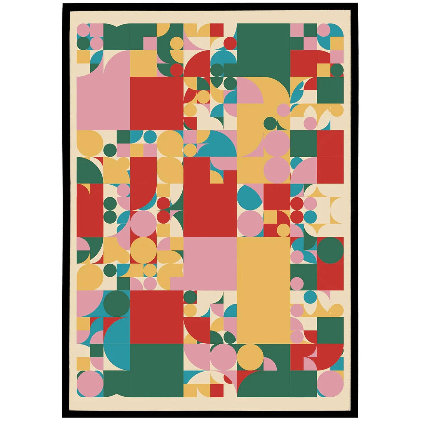 Framed Abstract Wall Art - HypeSheriff