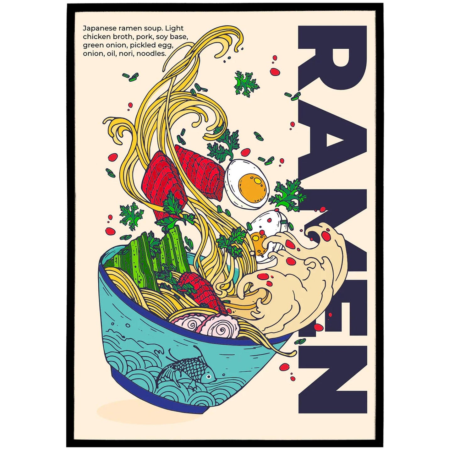 Japanese Ramen Poster Print - HypeSheriff