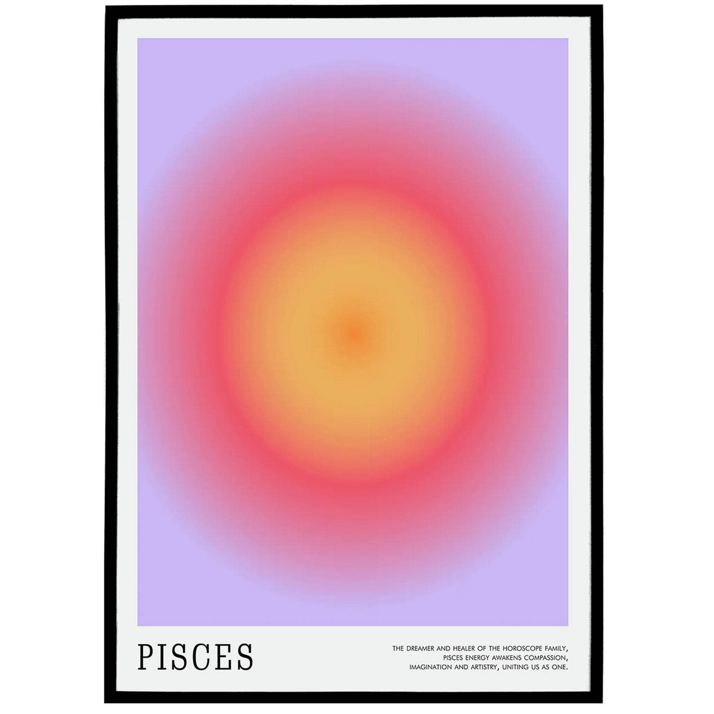 Pisces Zodiac Sign Poster - HypeSheriff