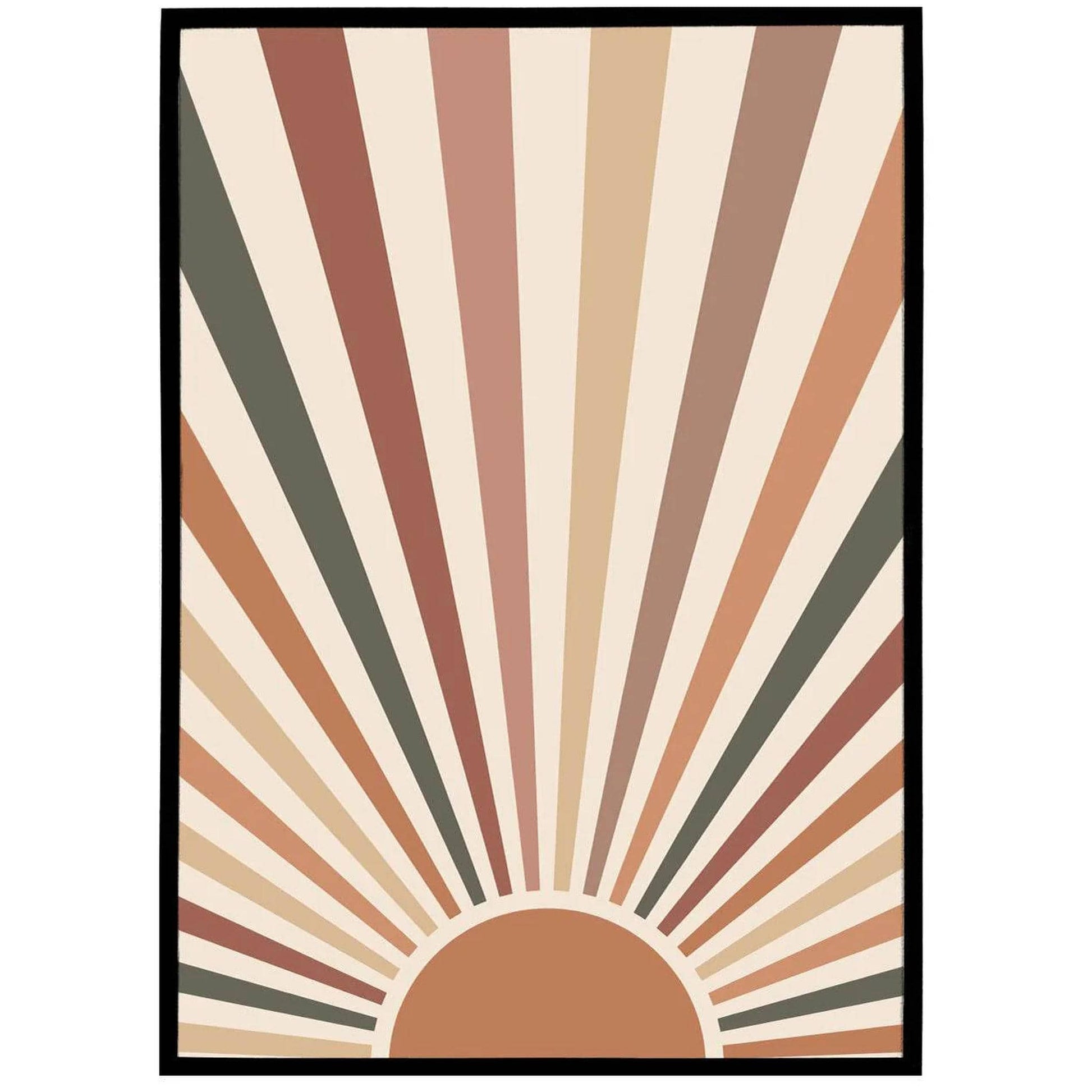 Boho Sun Art Print - HypeSheriff