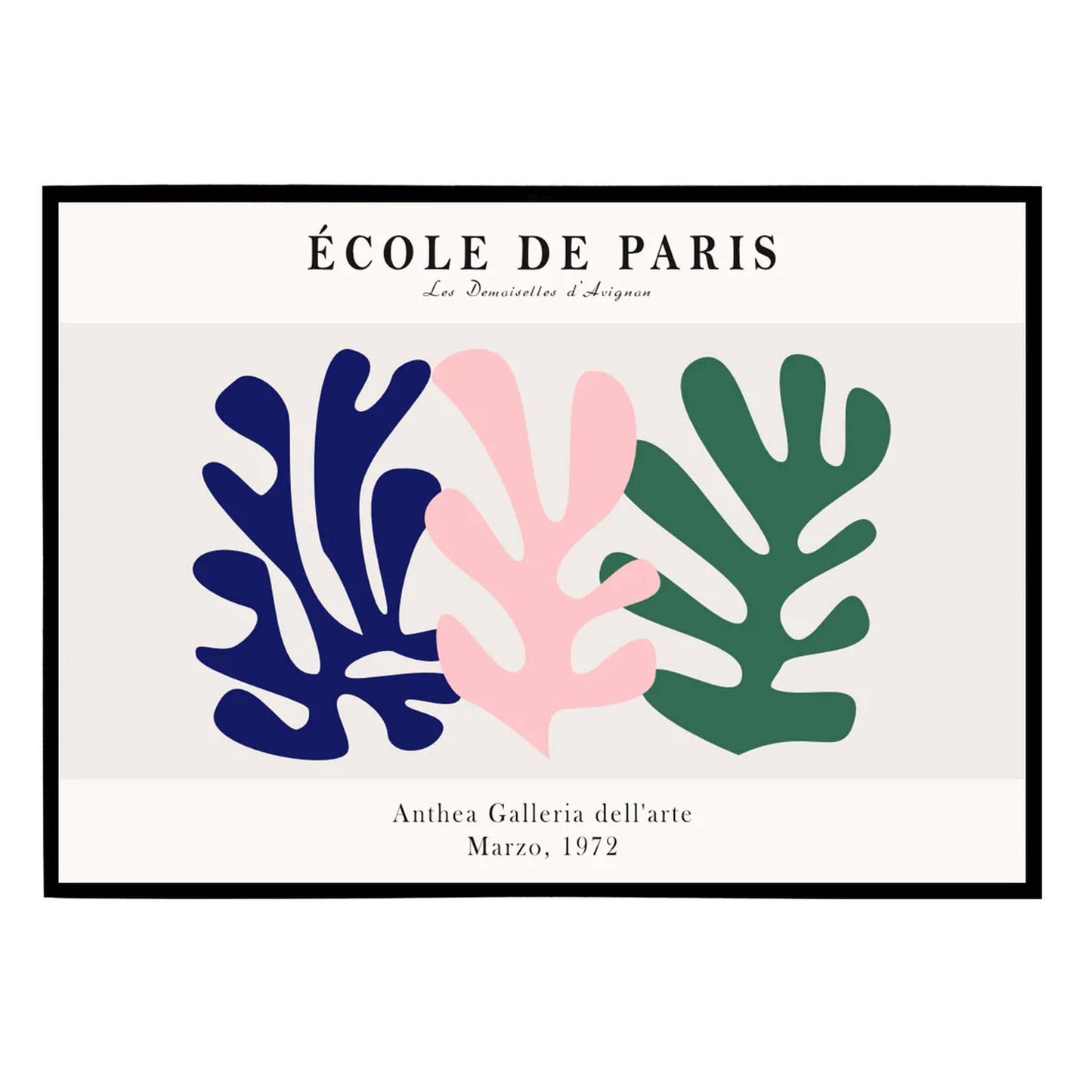 Exhibition ÉCOLE DE PARIS Poster - HypeSheriff
