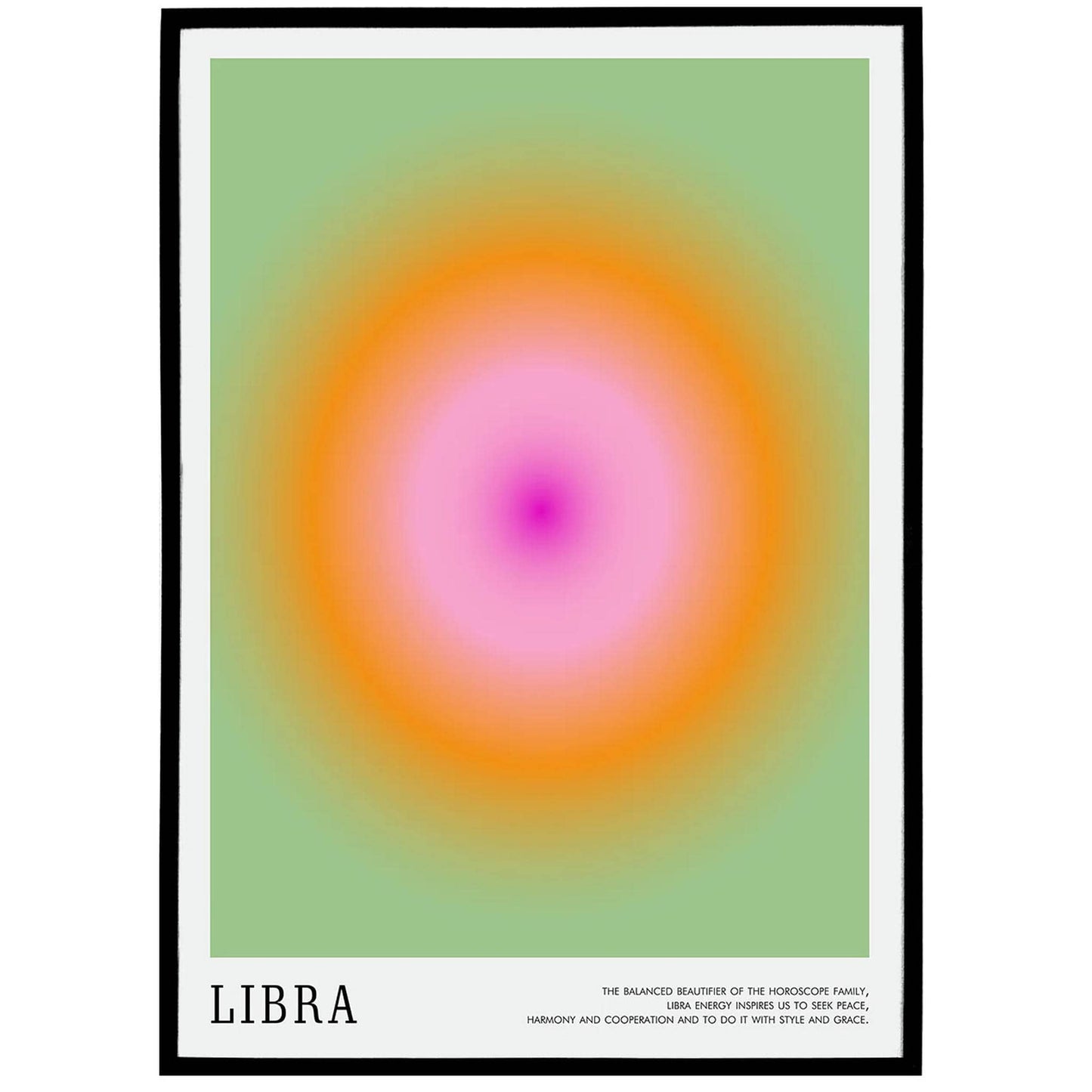 Libra Zodiac Sign Poster - HypeSheriff