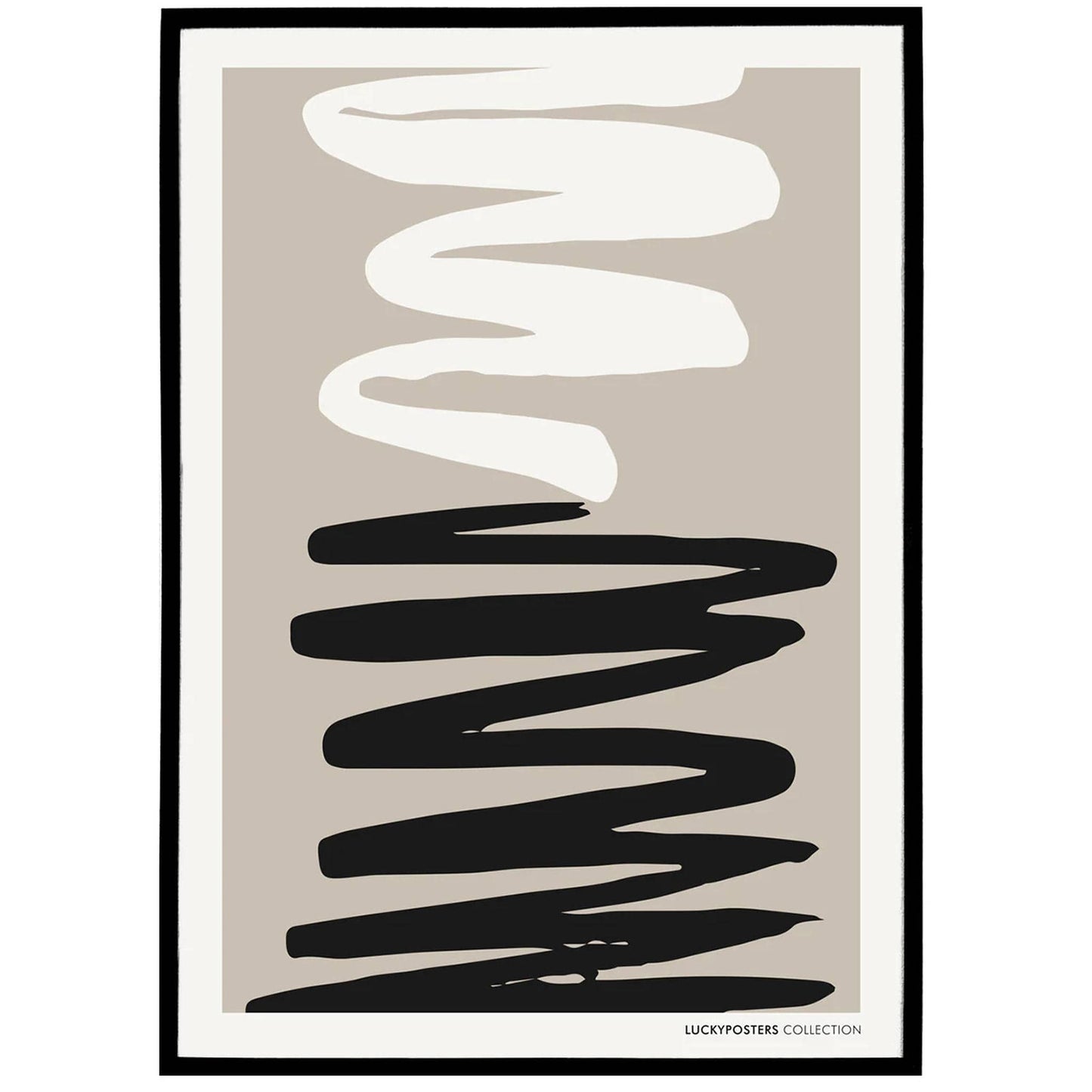 Abstract Composition No.1 Poster - HypeSheriff