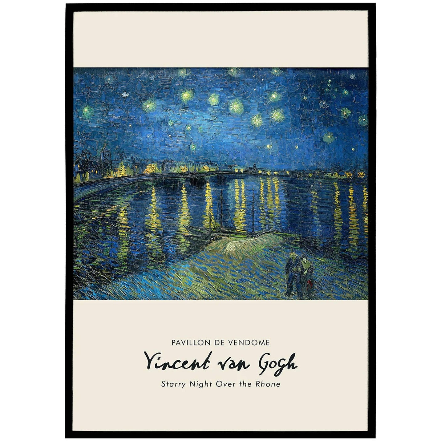 Vincent van Gogh Starry Night Over the Rhone Poster - HypeSheriff