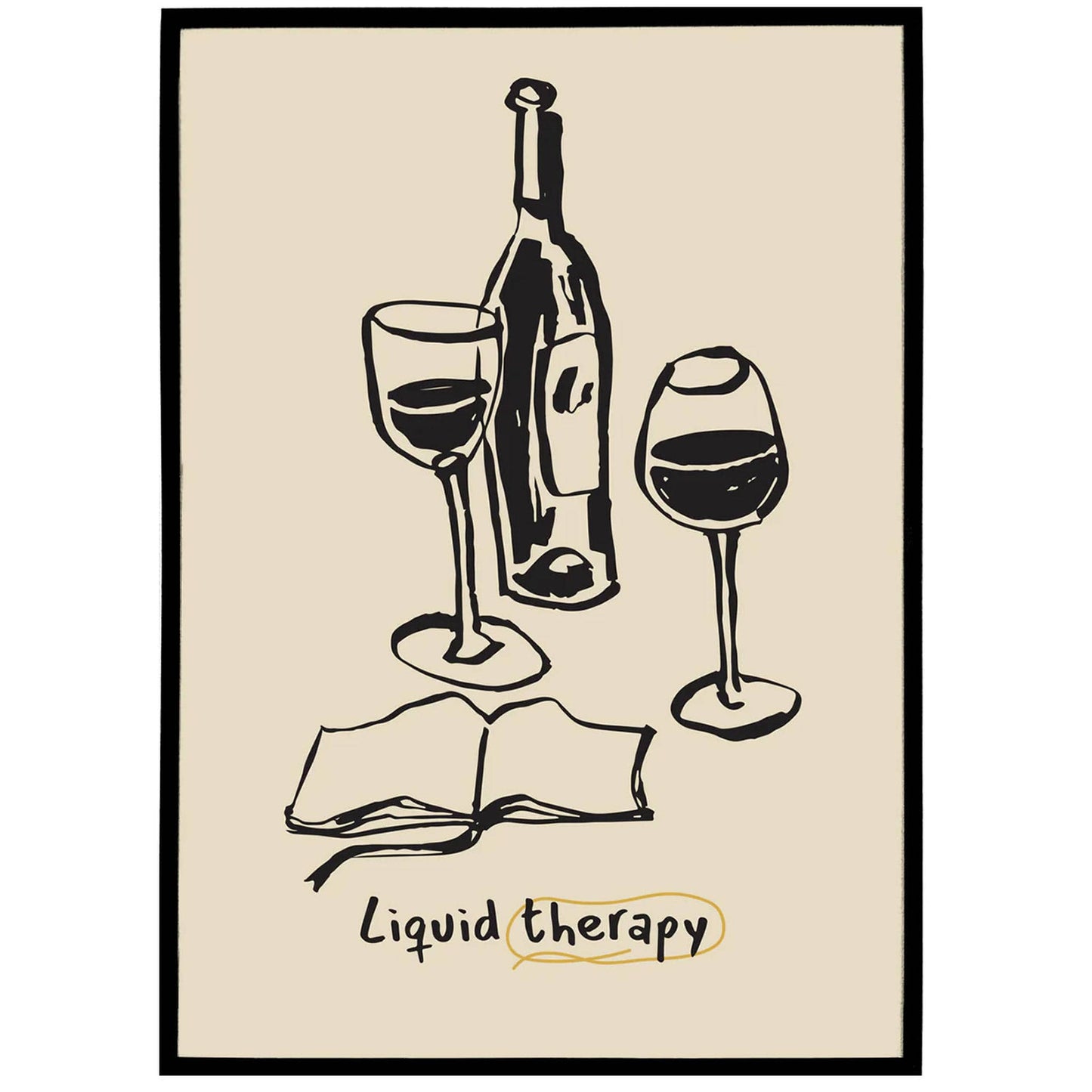Liquid Therapy Poster - HypeSheriff