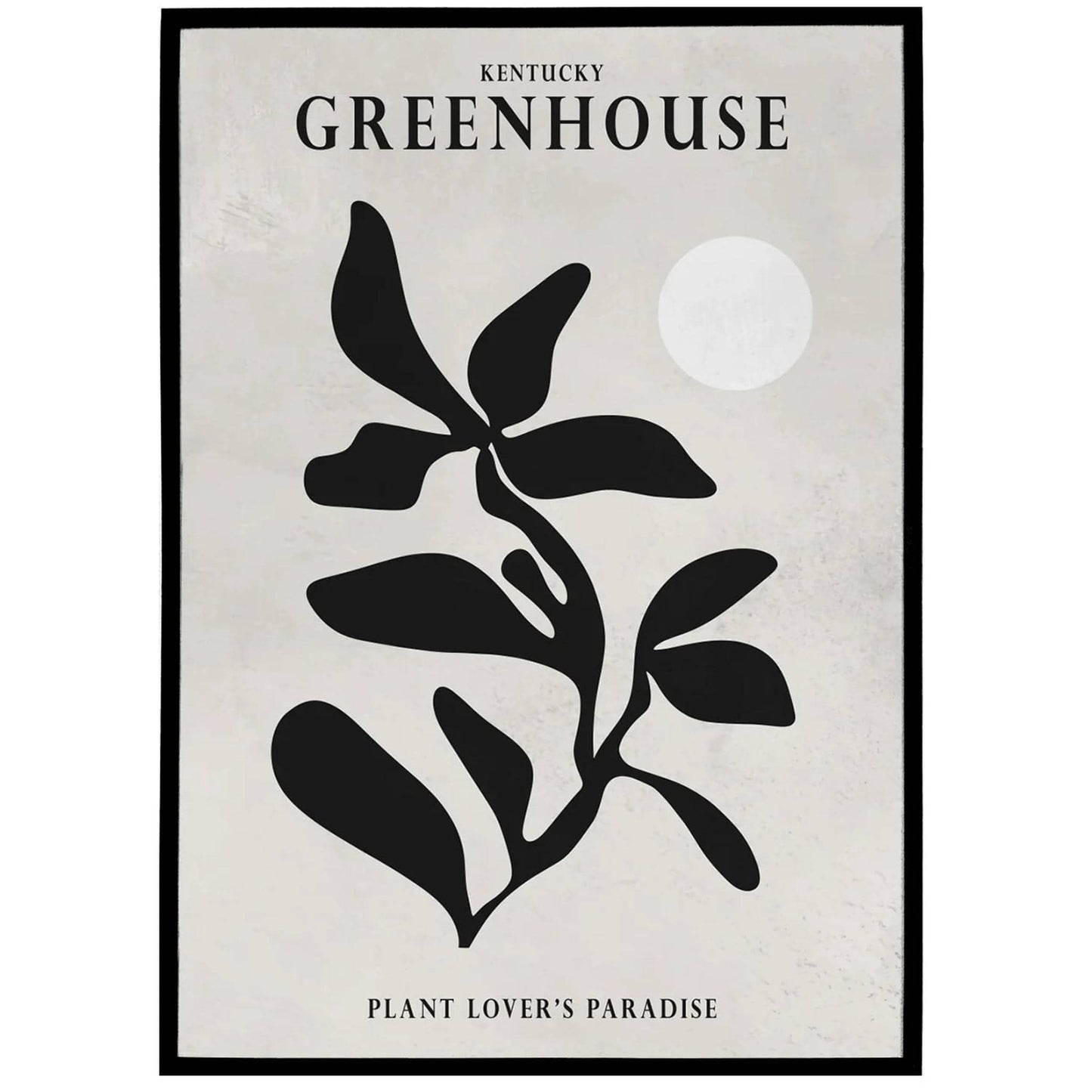 Kentucky Greenhouse Beige Poster - HypeSheriff
