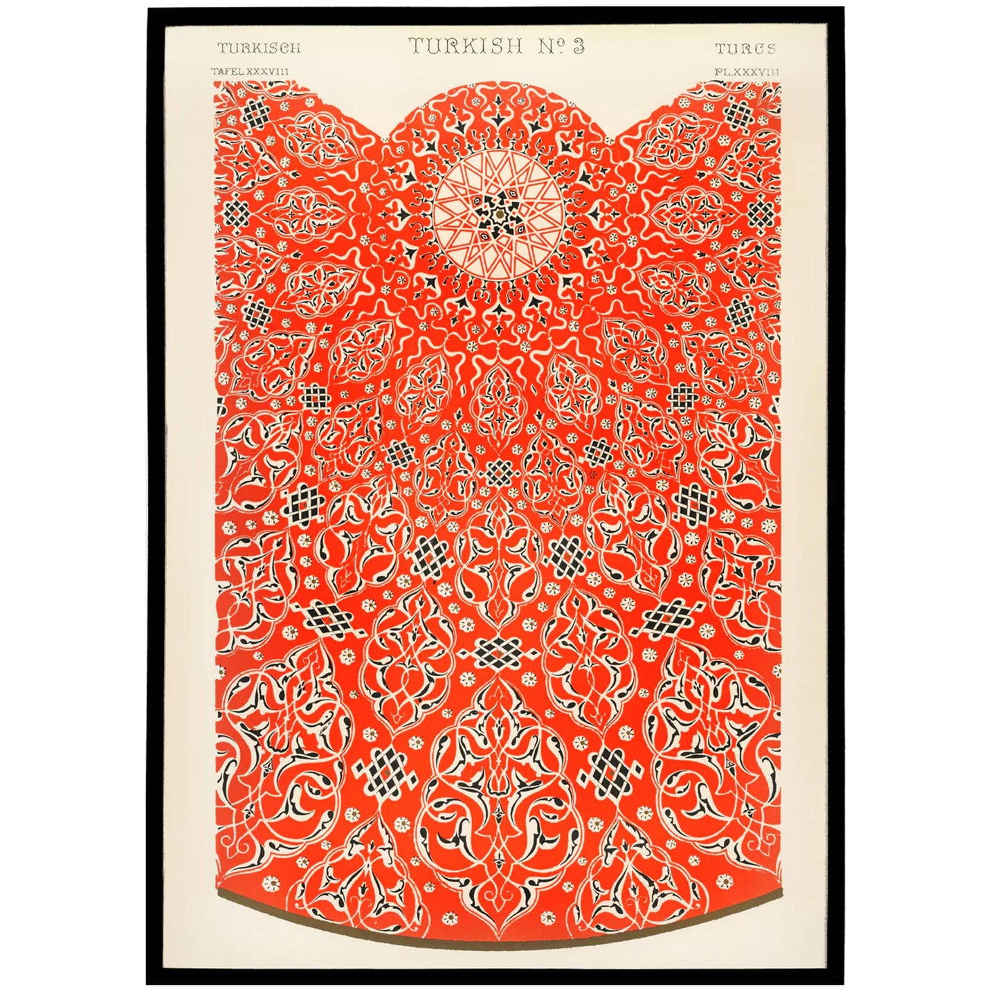 19th Century Grammar of Ornament - Turkish Decor Print - HypeSheriff