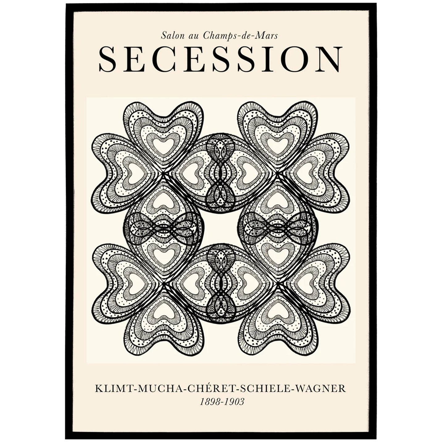Art Nouveau/Secession Poster - HypeSheriff