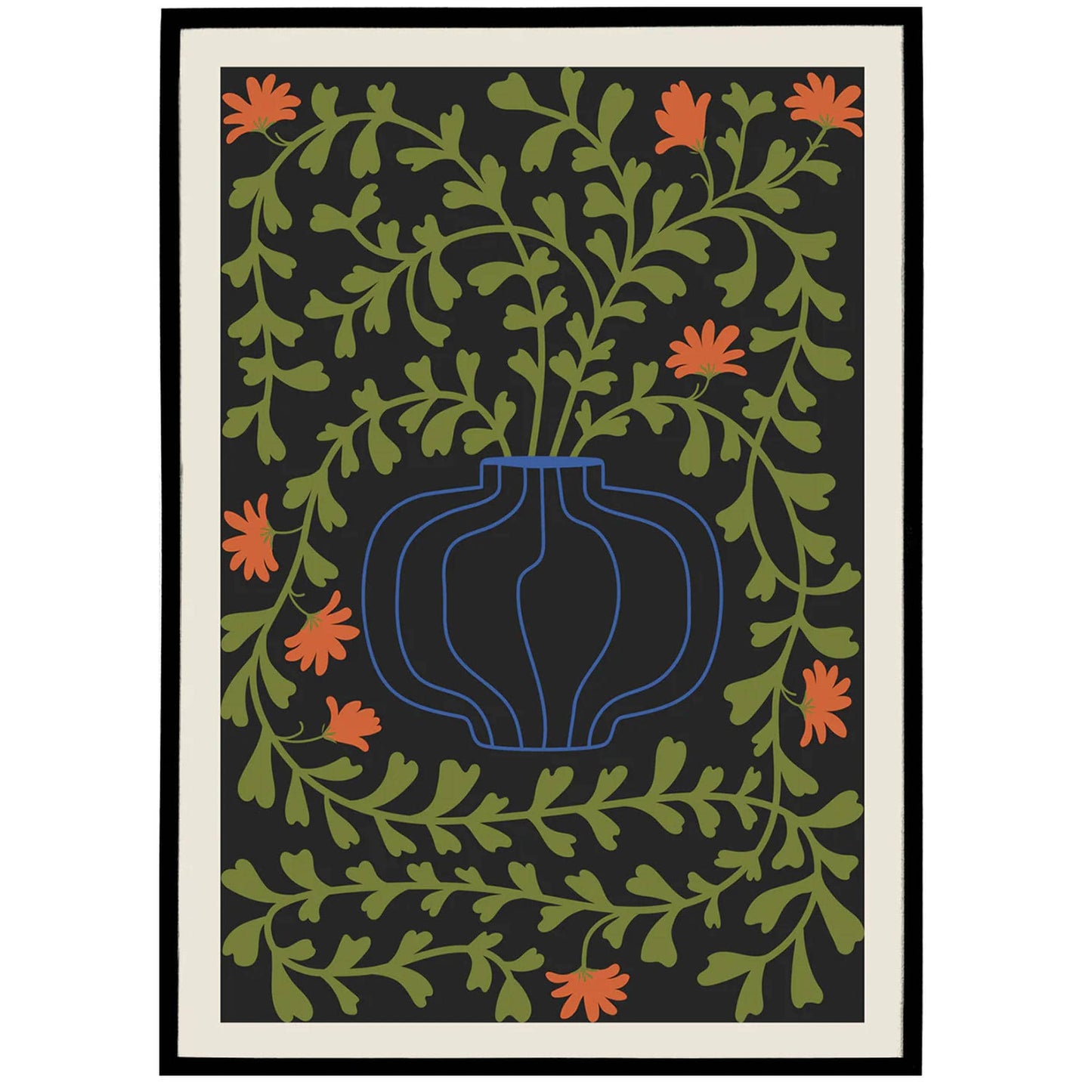 Aesthetic Boho Gypsy Flowers Poster - HypeSheriff