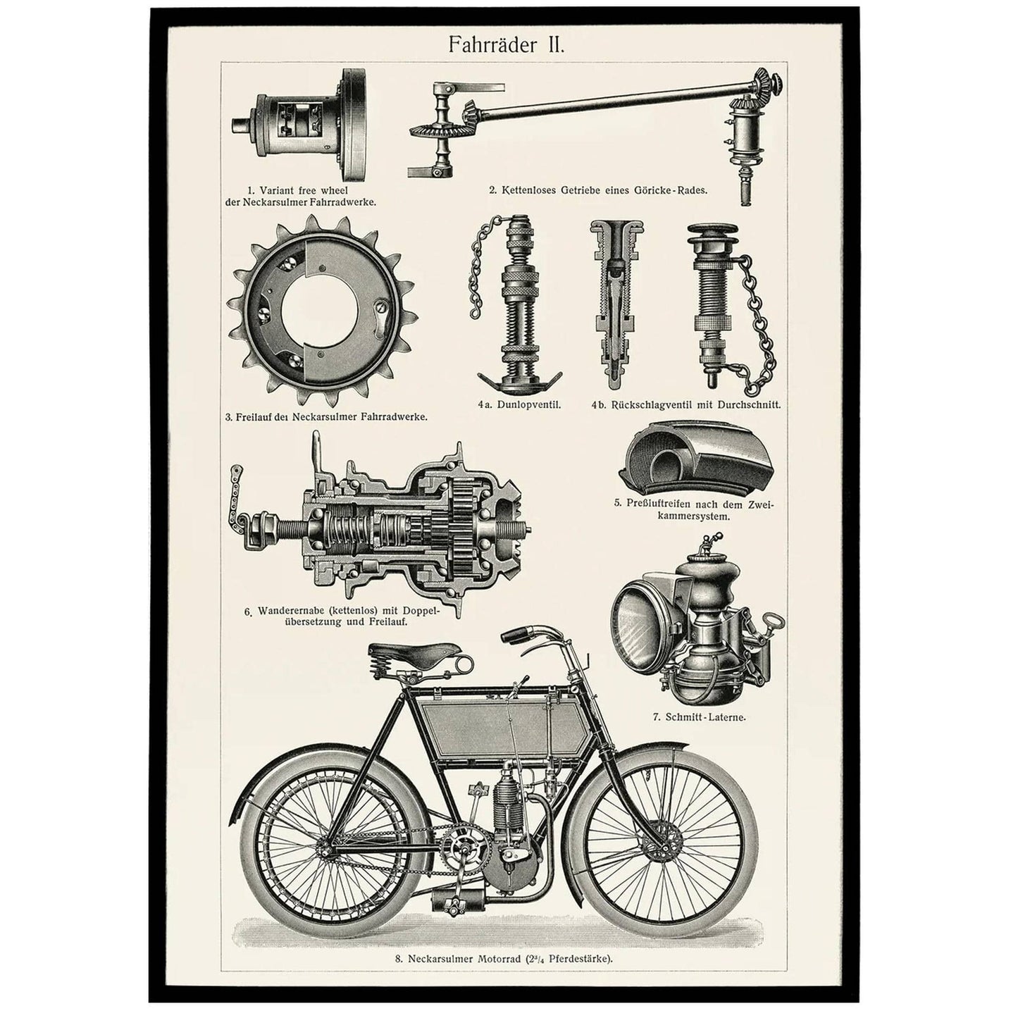 Vintage Cycling Poster - HypeSheriff