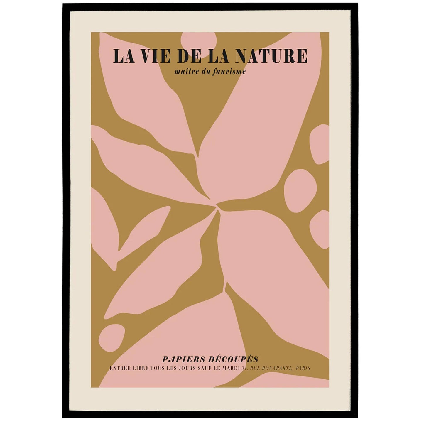 La Vie De La Nature Poster - HypeSheriff