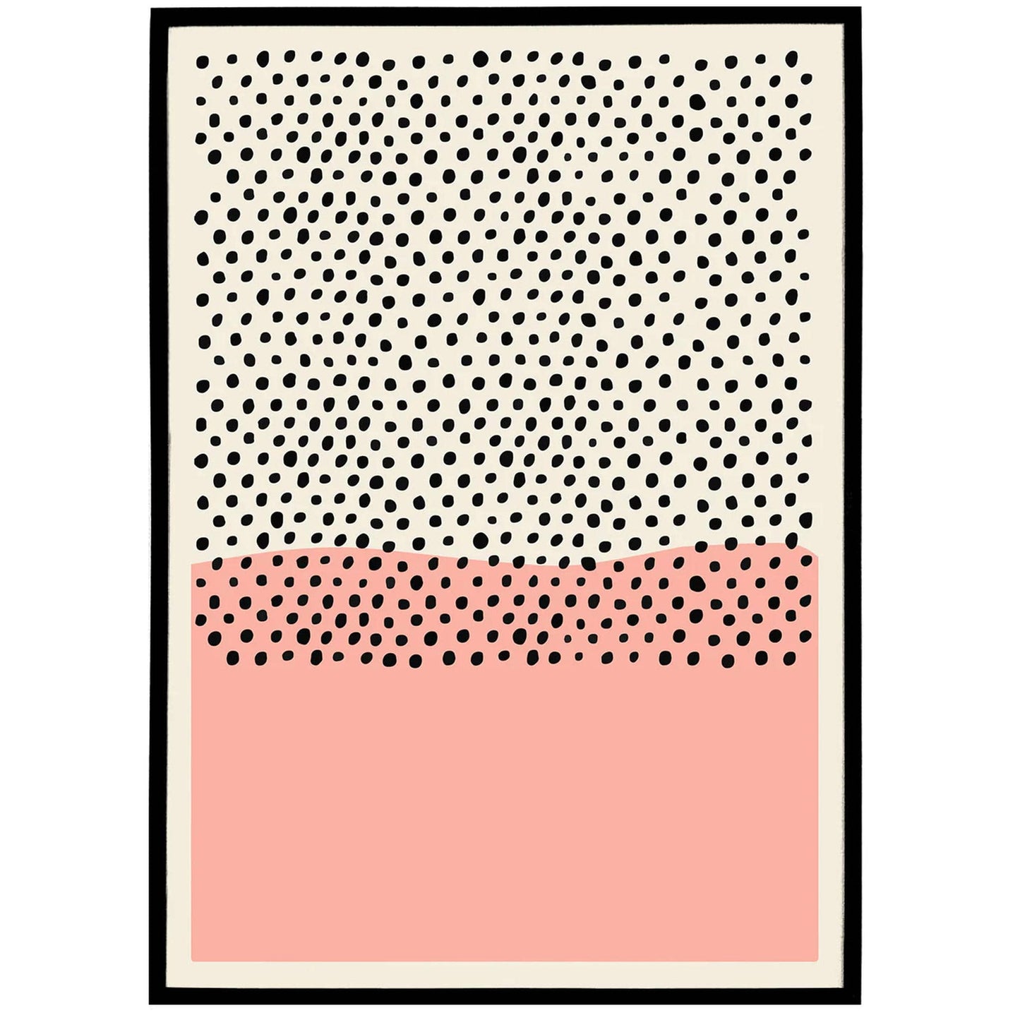 Pink Aesthetic Abstract Art Print - HypeSheriff