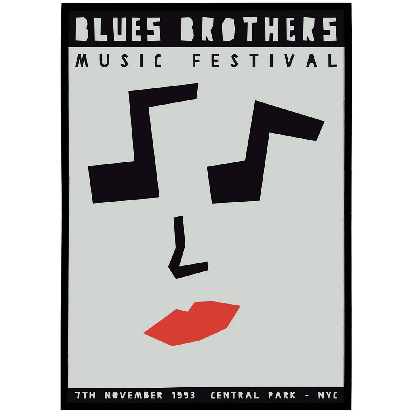 Blues Brothers Jazz Festival Poster - HypeSheriff